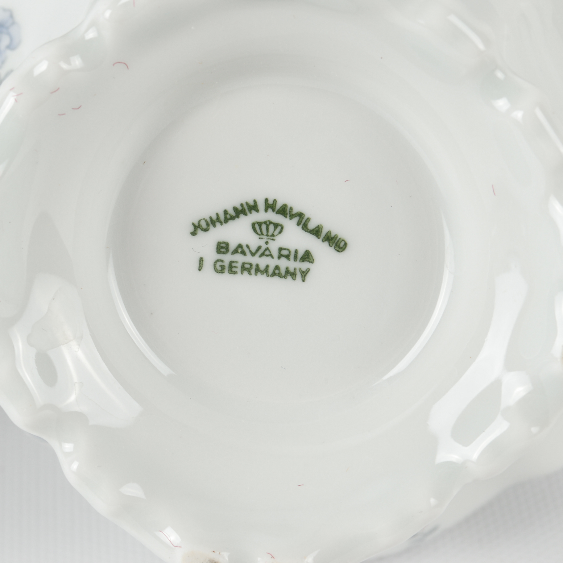 Johann Haviland Bavarian "Blue Garland" Porcelain Dinnerware