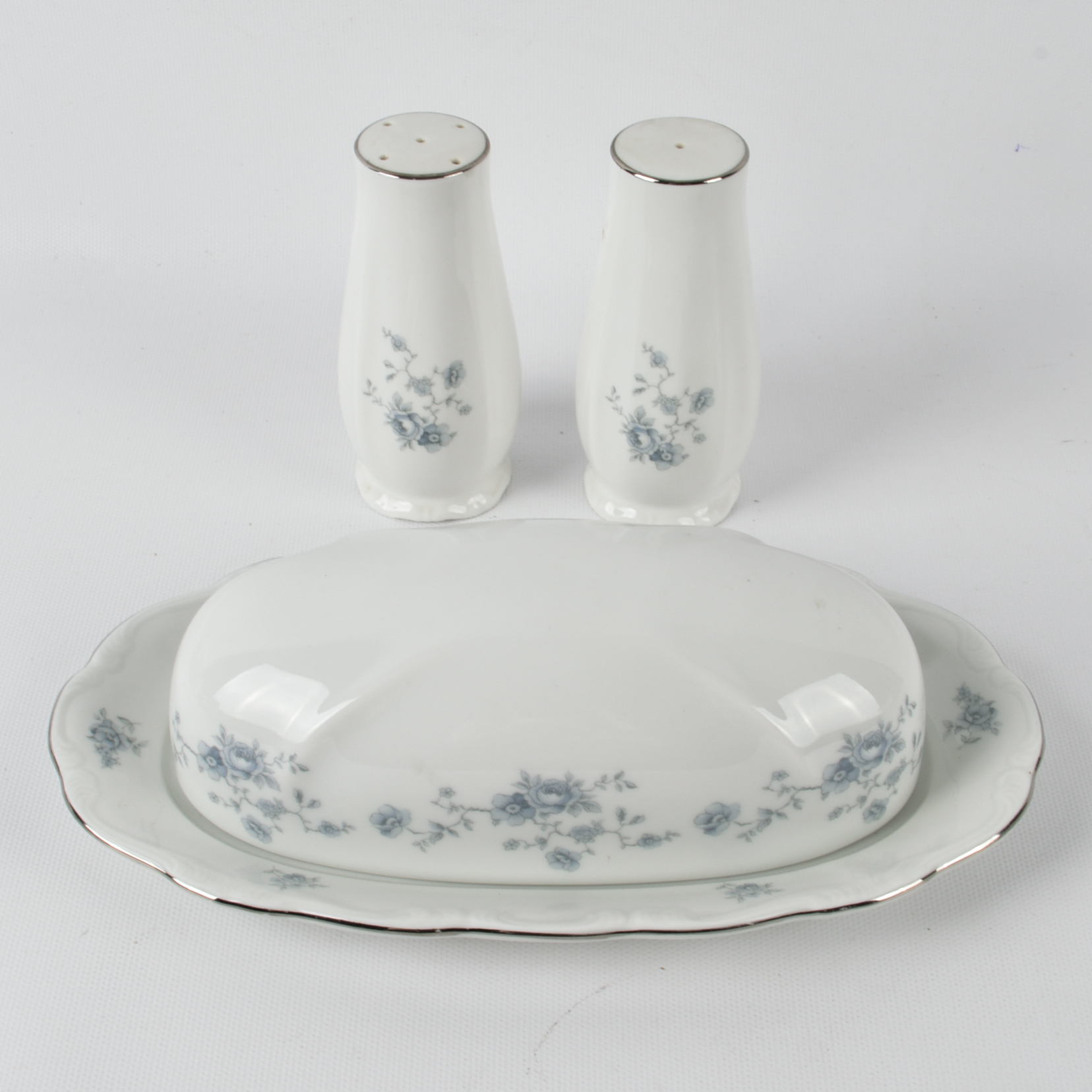 Johann Haviland Bavarian "Blue Garland" Porcelain Dinnerware