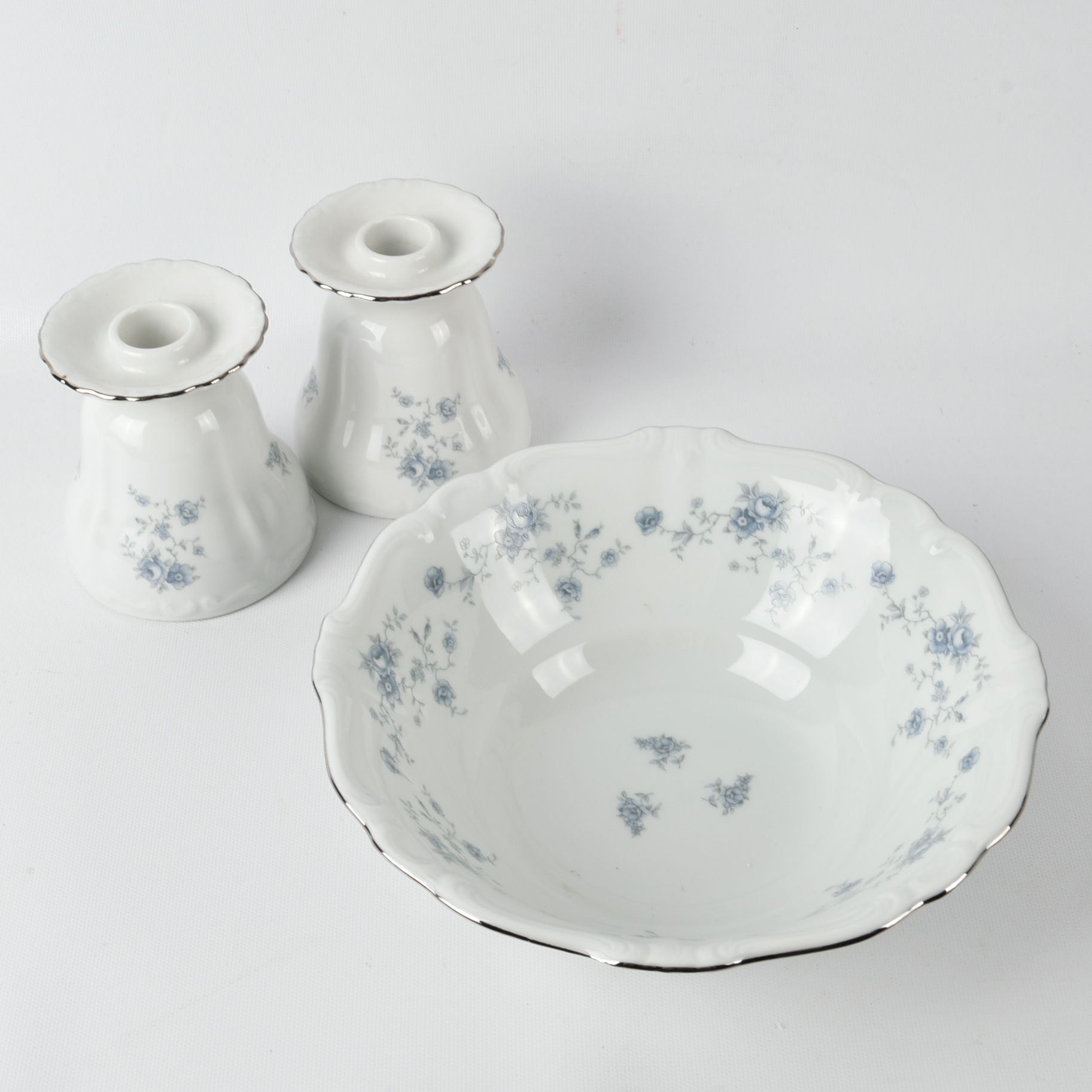 Johann Haviland Bavarian "Blue Garland" Porcelain Dinnerware