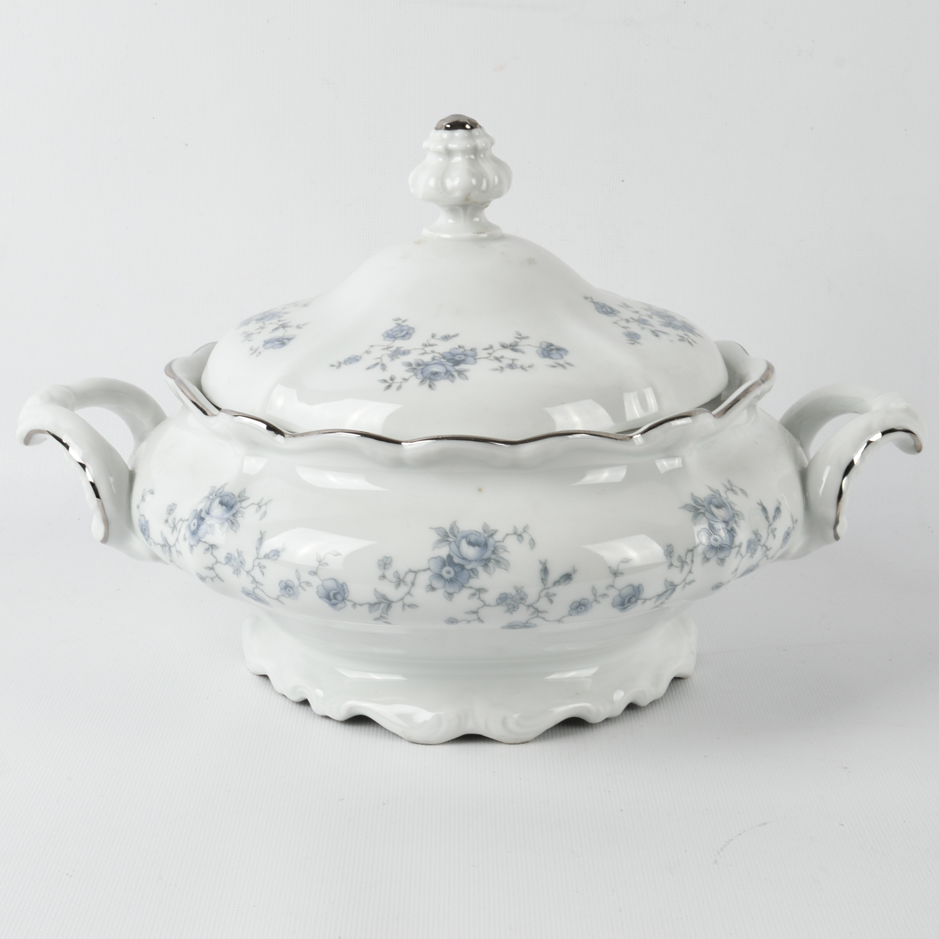 Johann Haviland Bavarian "Blue Garland" Porcelain Dinnerware