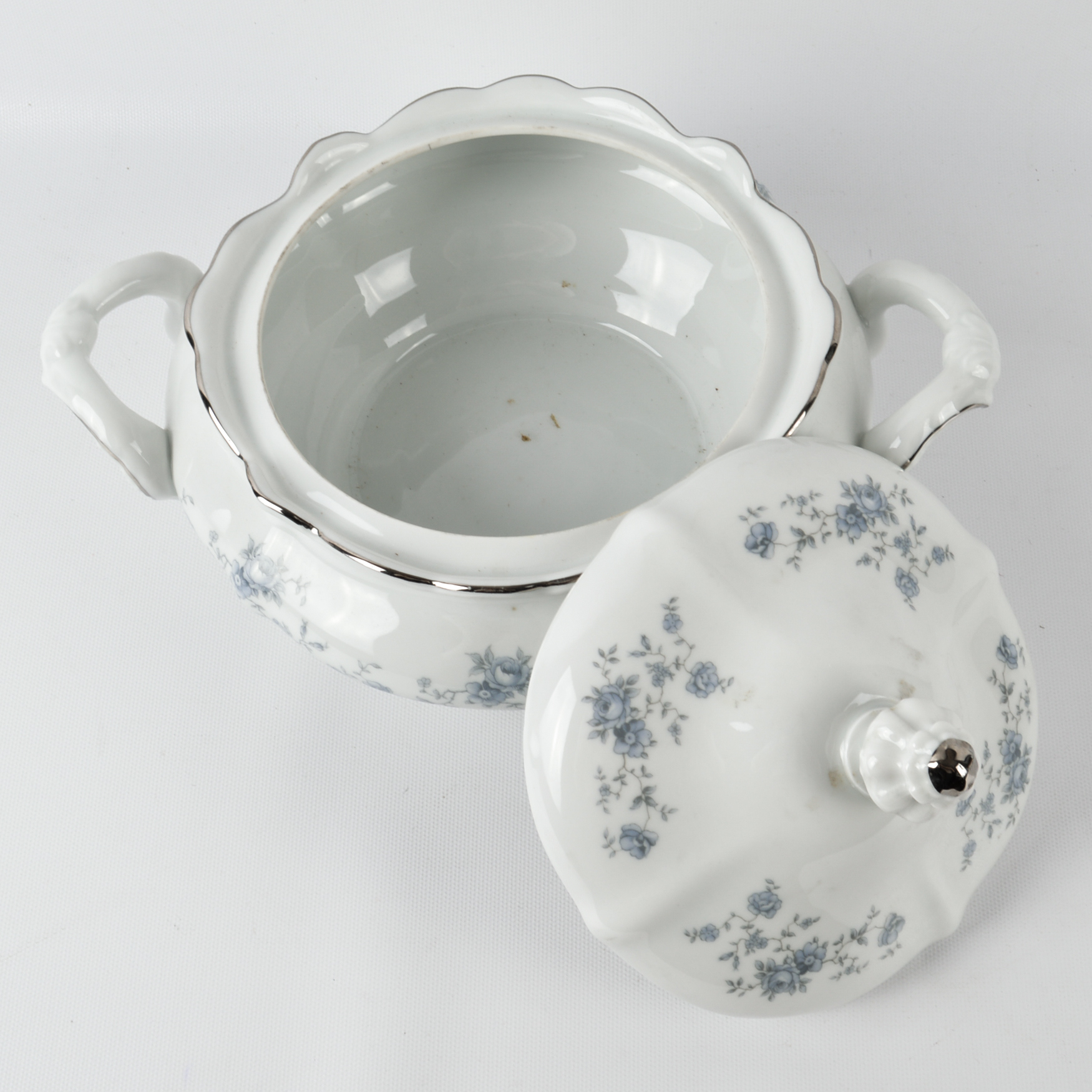 Johann Haviland Bavarian "Blue Garland" Porcelain Dinnerware