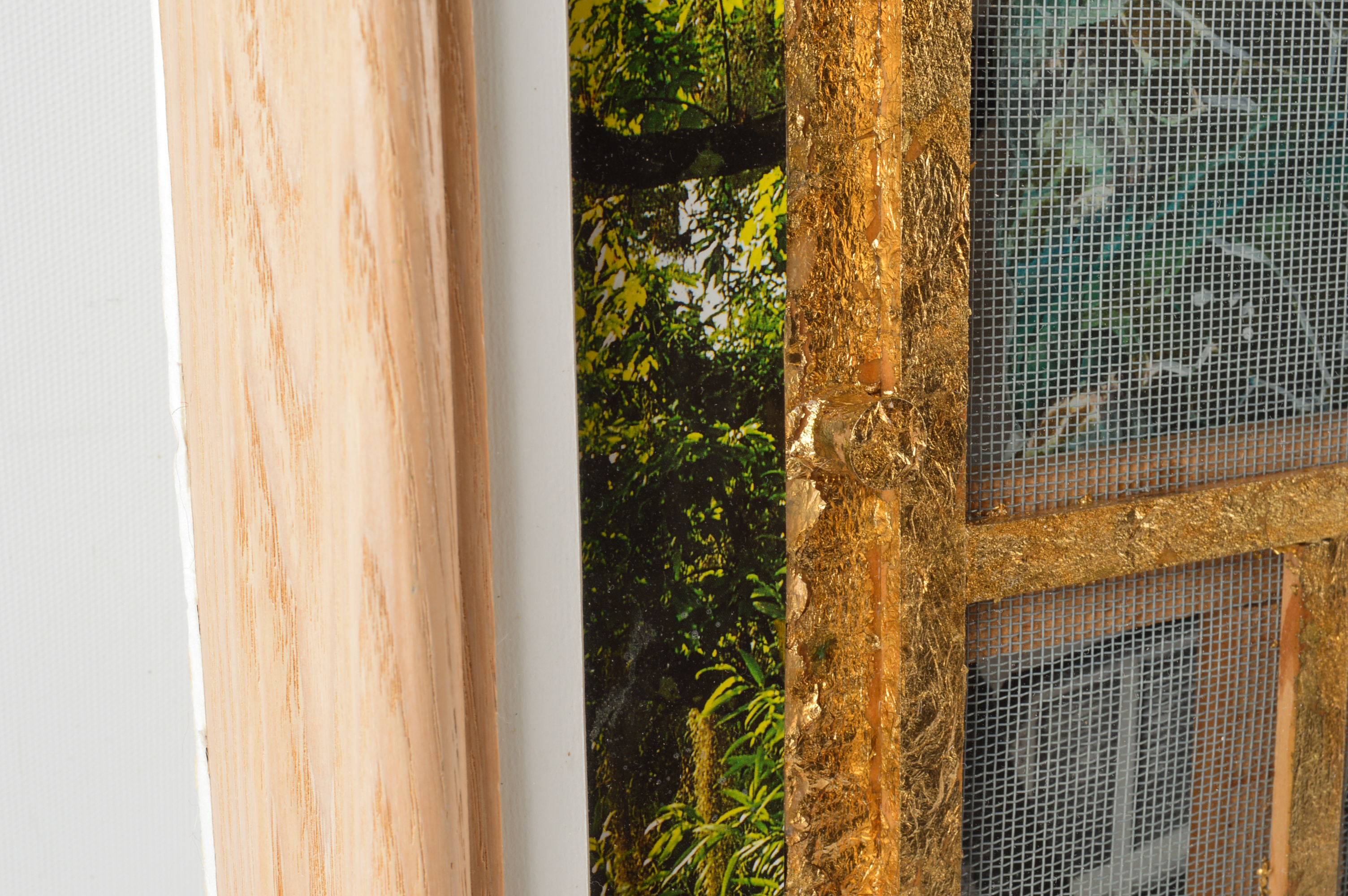 Contemporary Bill Darrah Tropical Mixed Media Assemblage