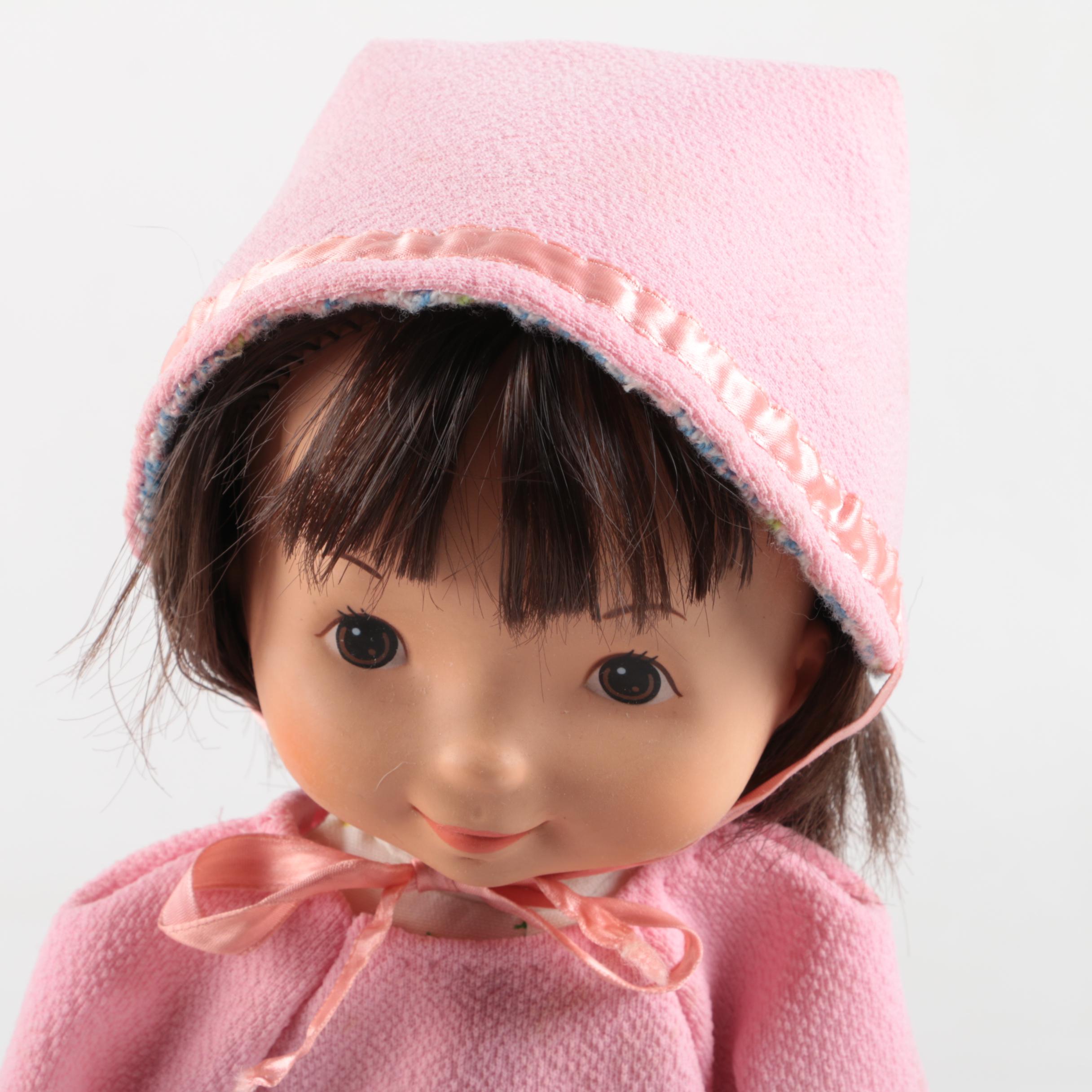 1970s Fisher Price "My Friend Mandy" and "Jenny" Dolls with Carrying Case