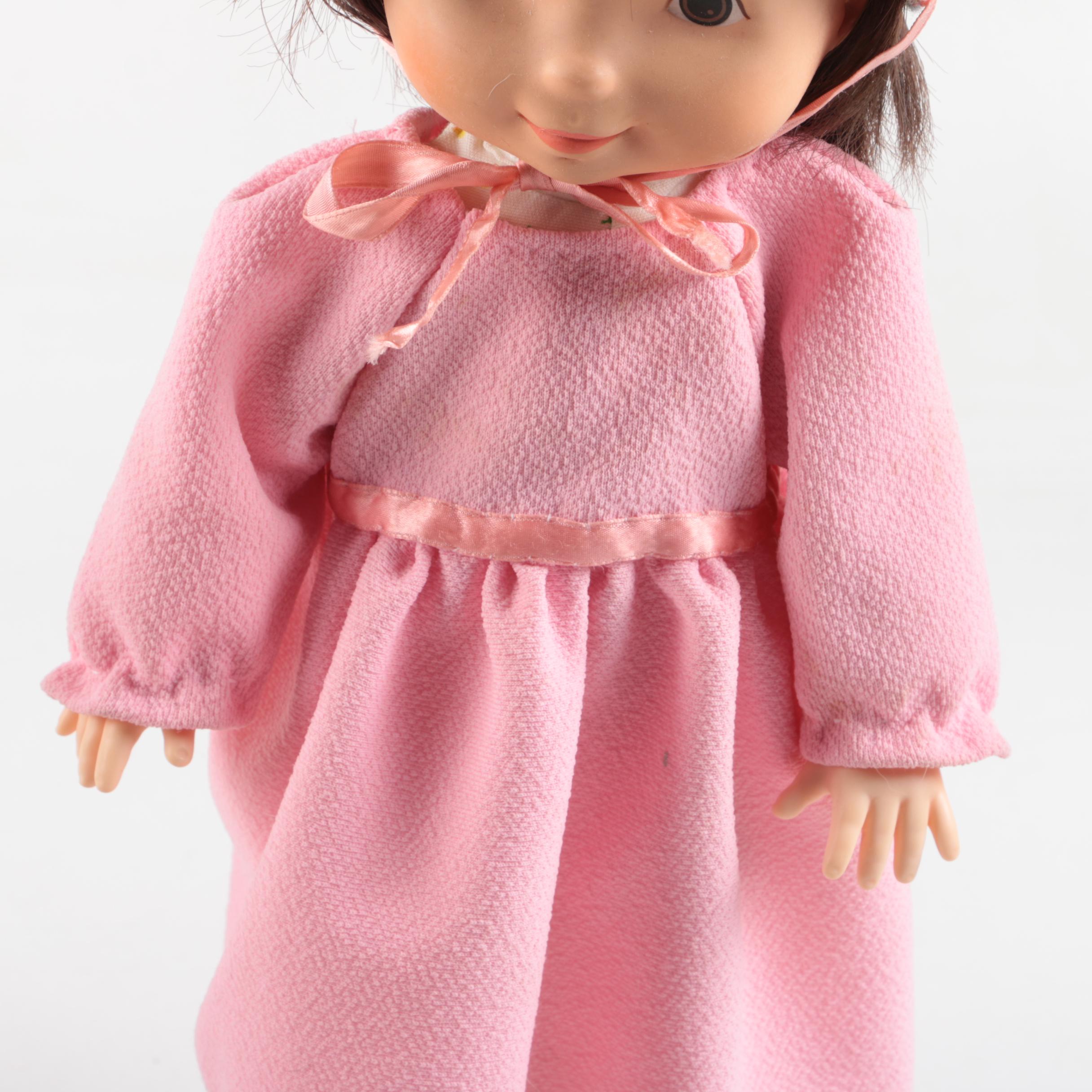 1970s Fisher Price "My Friend Mandy" and "Jenny" Dolls with Carrying Case