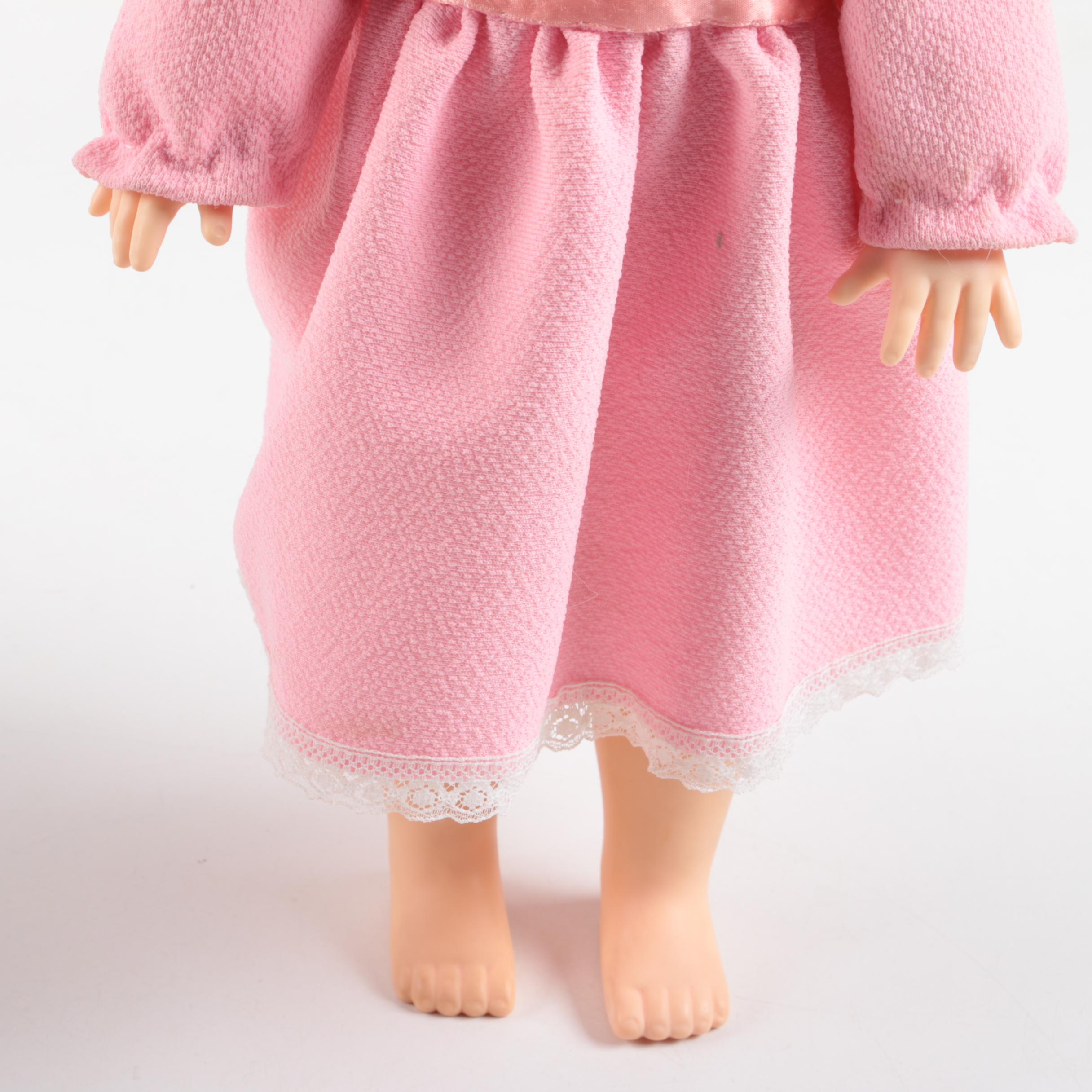 1970s Fisher Price "My Friend Mandy" and "Jenny" Dolls with Carrying Case