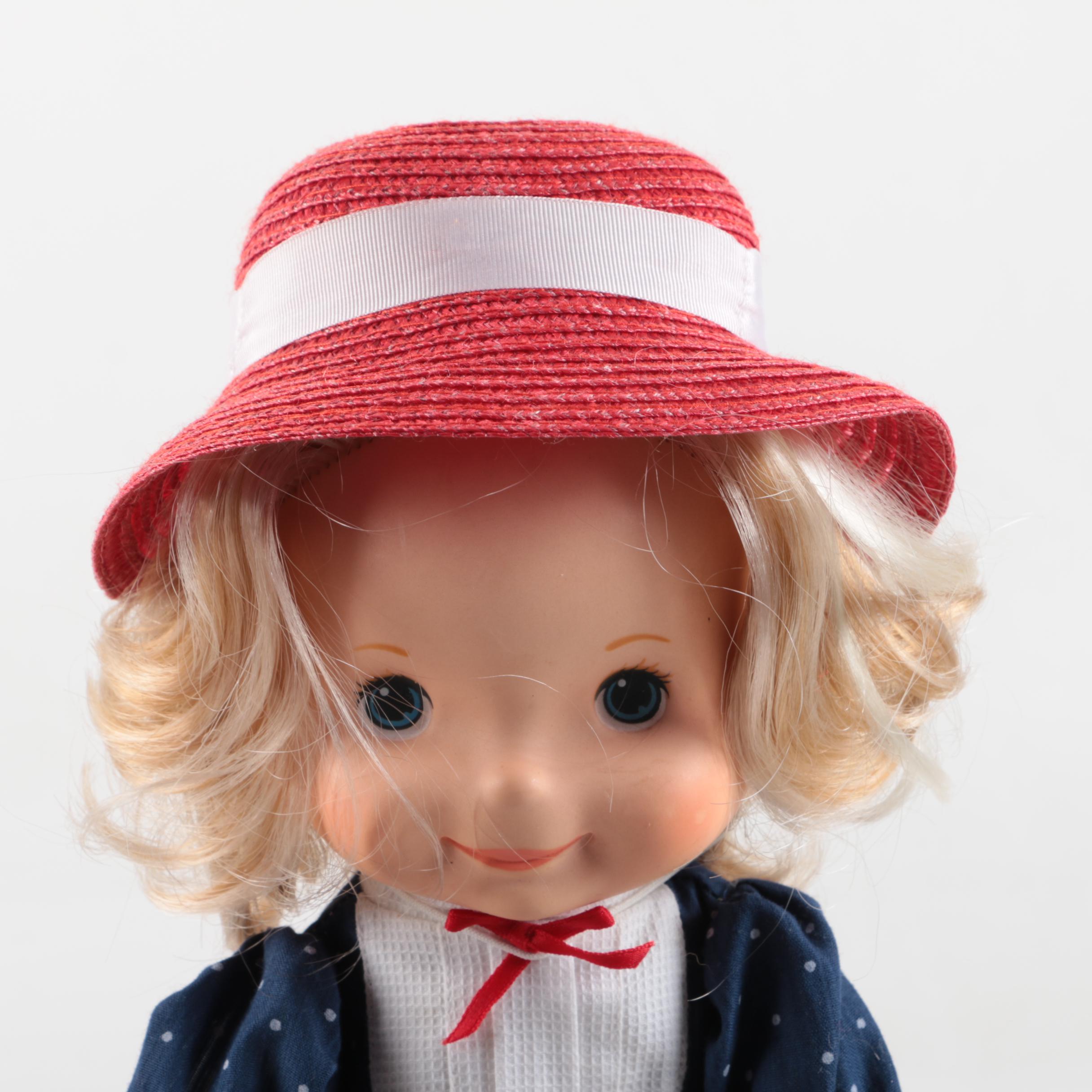 1970s Fisher Price "My Friend Mandy" and "Jenny" Dolls with Carrying Case