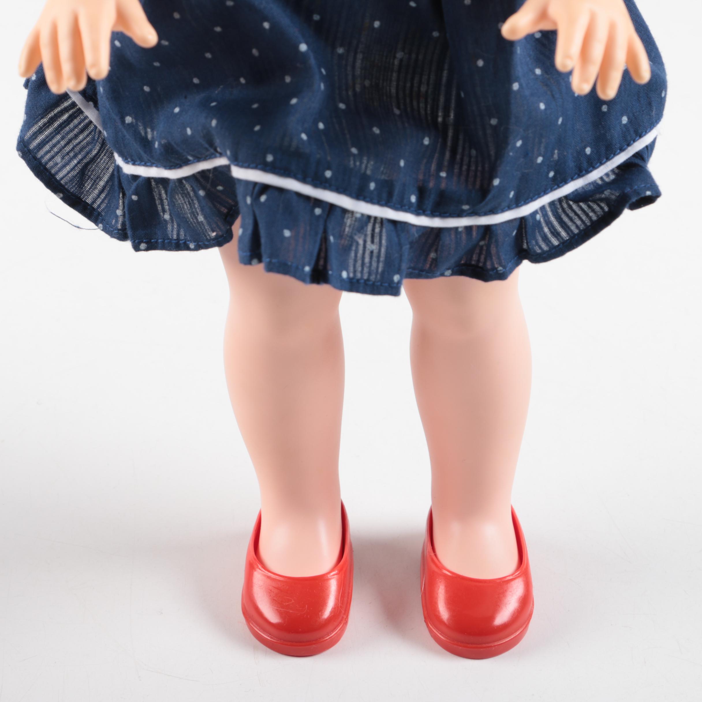 1970s Fisher Price "My Friend Mandy" and "Jenny" Dolls with Carrying Case