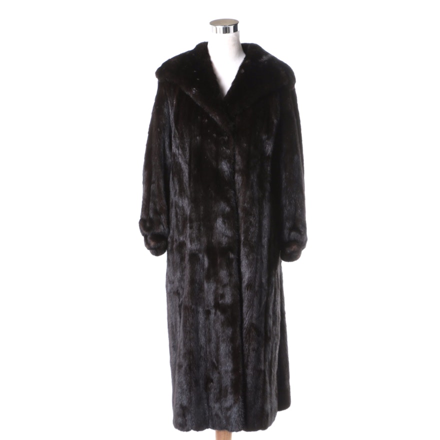 Blackglama Dark Ranch Mink Fur Coat