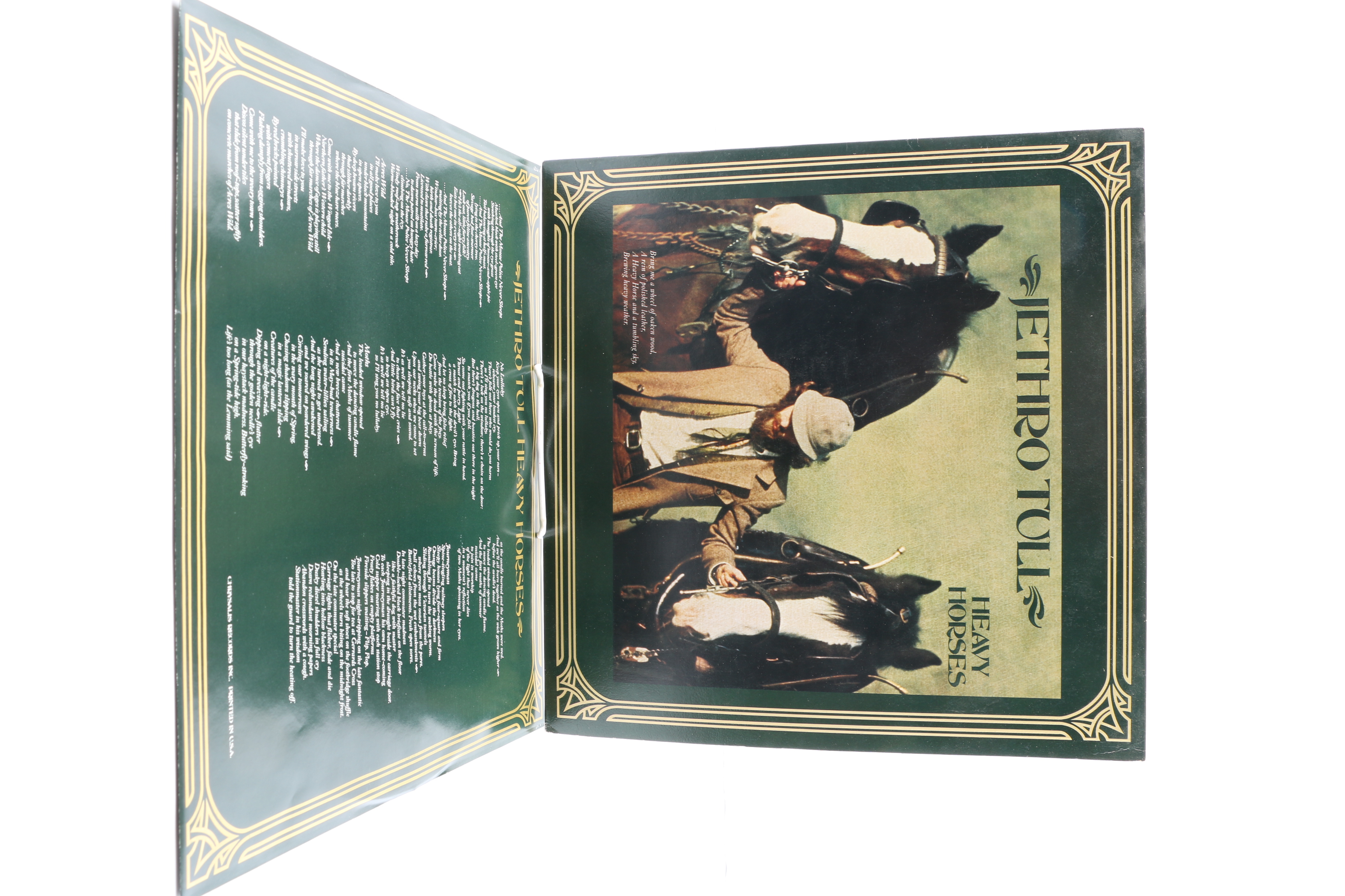 Jethro Tull LPs Including "Benefit" and "Songs from the Wood"