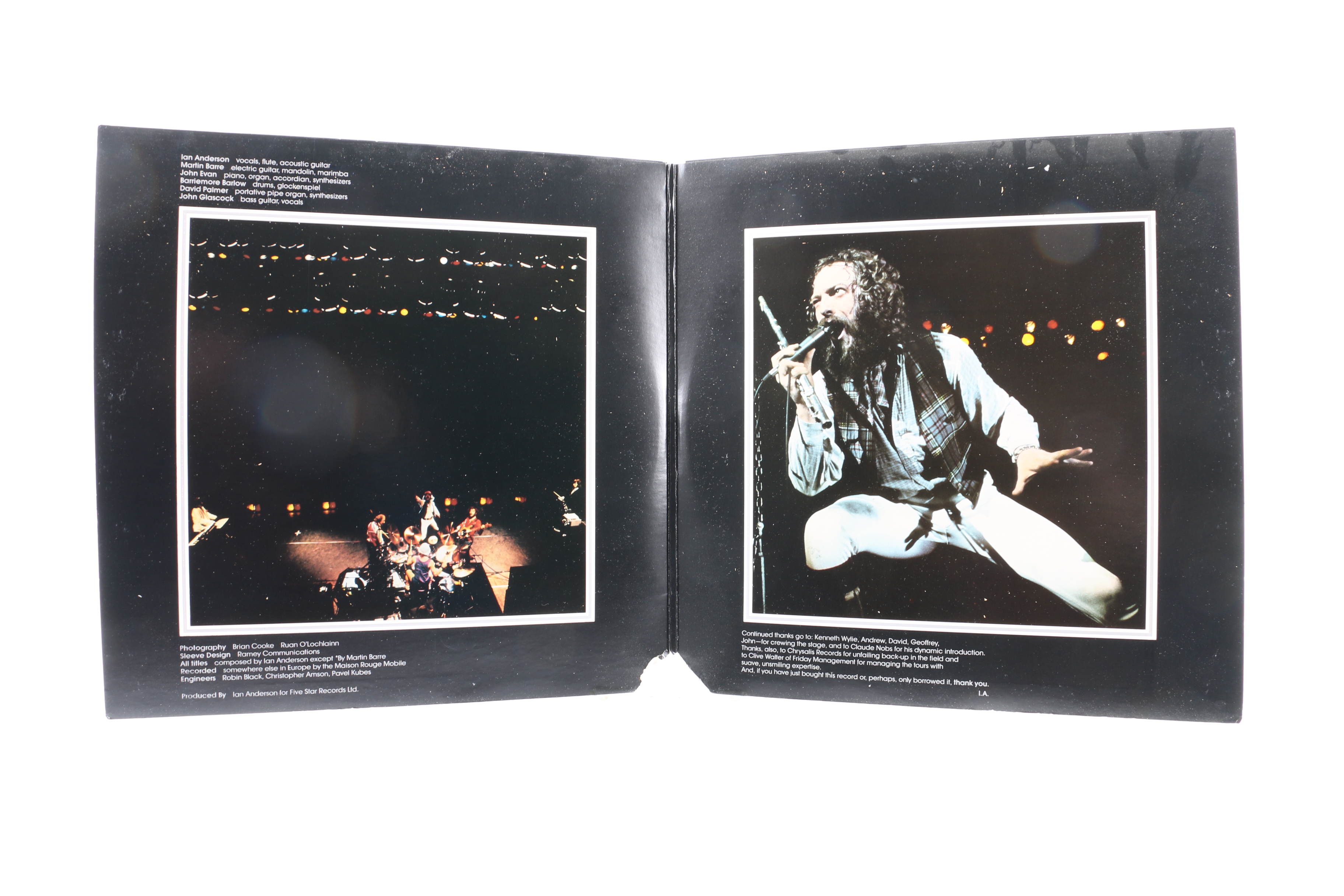 Jethro Tull LPs Including "Benefit" and "Songs from the Wood"