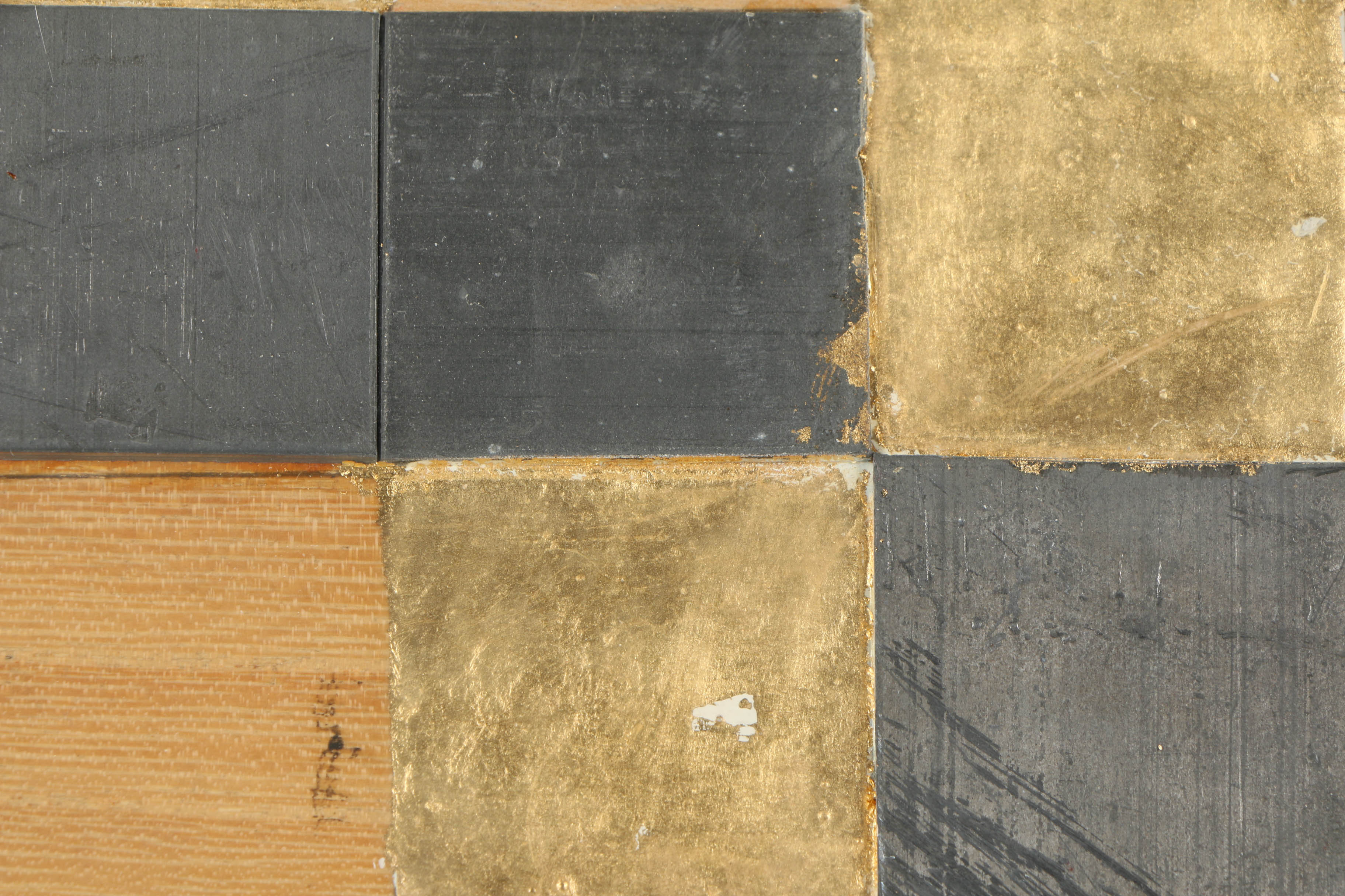 James Bruss Mixed Media Collage on Paper "Roll"