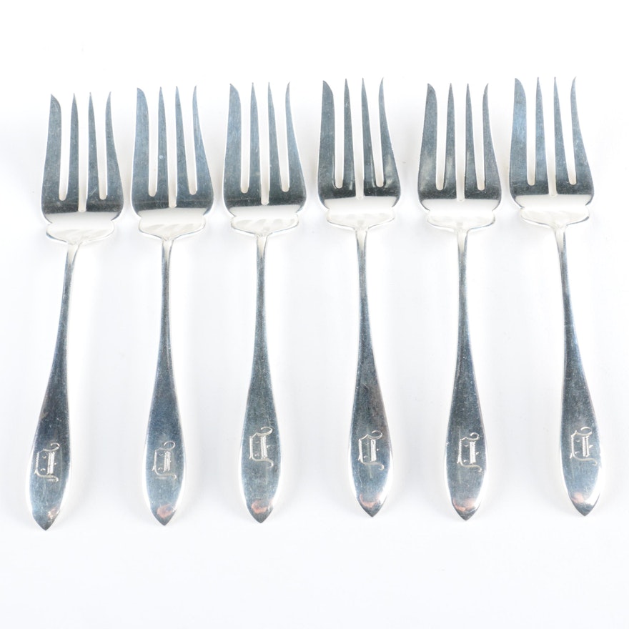 Gorham "Mothers-Old" Sterling Silver Salad Forks