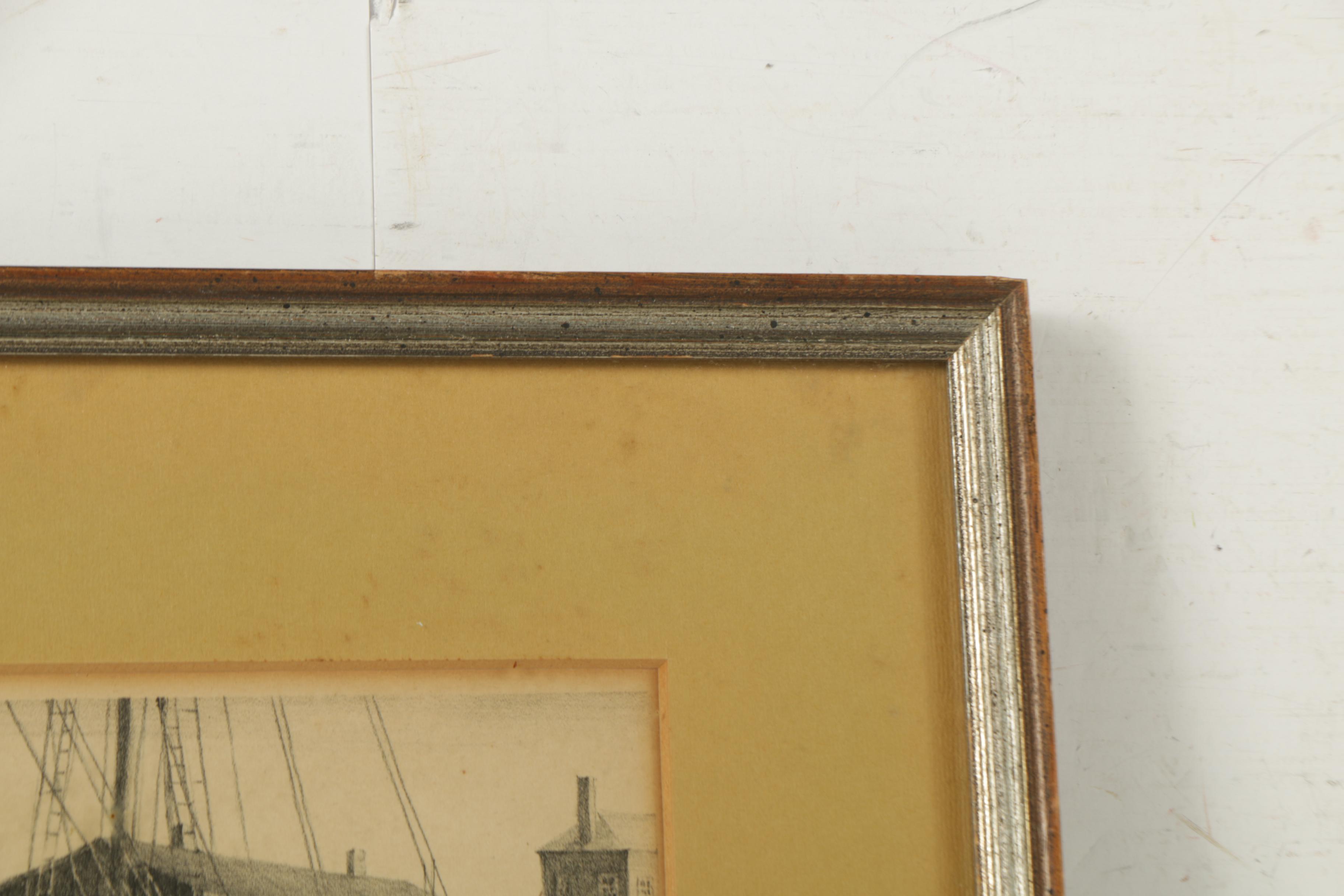 Ruth Haviland Sutton Lithograph on Paper "Reflections"