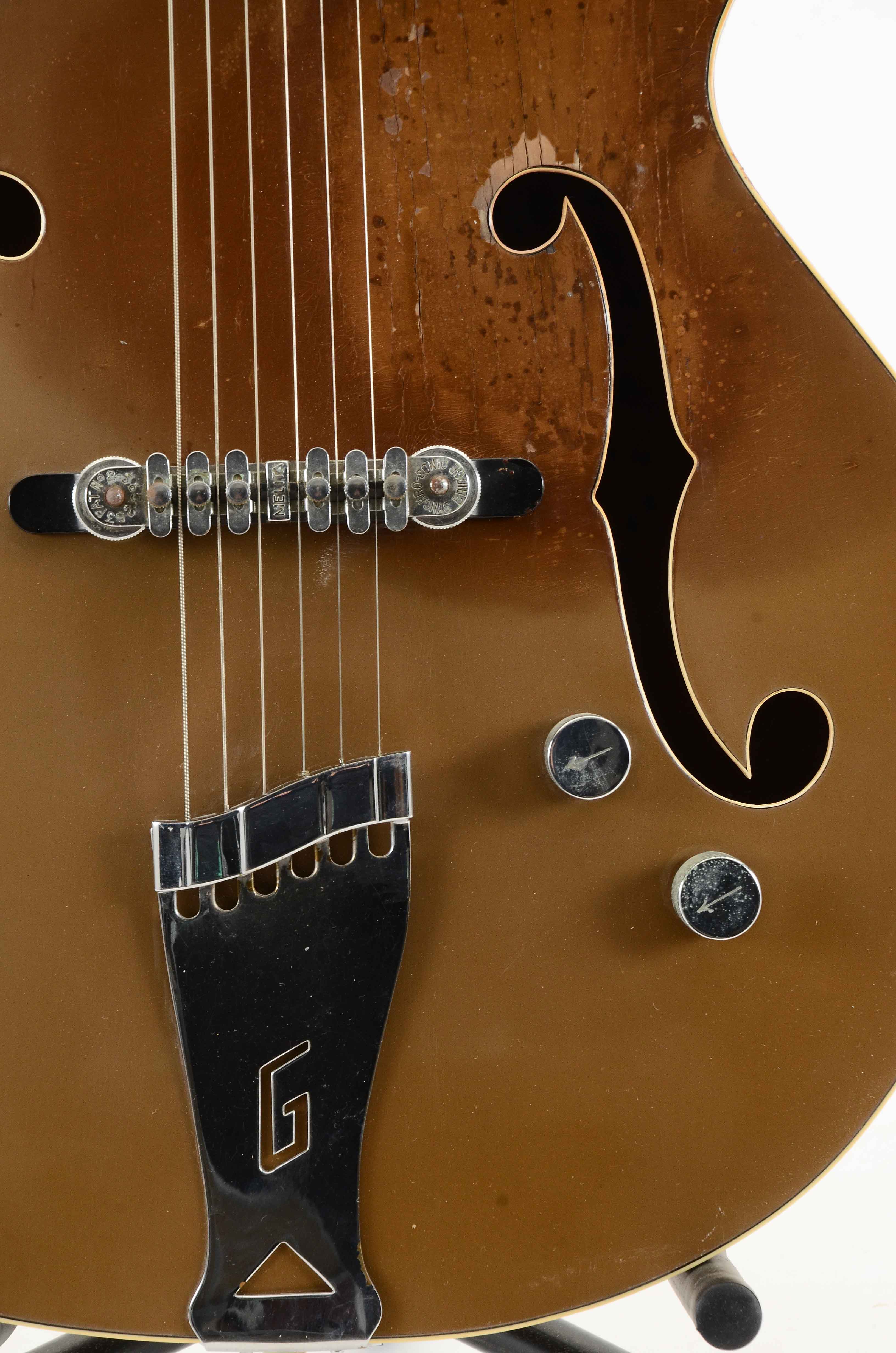 Circa 1956 Gretsch Electromatic "Streamliner" Hollowbody Guitar With Case