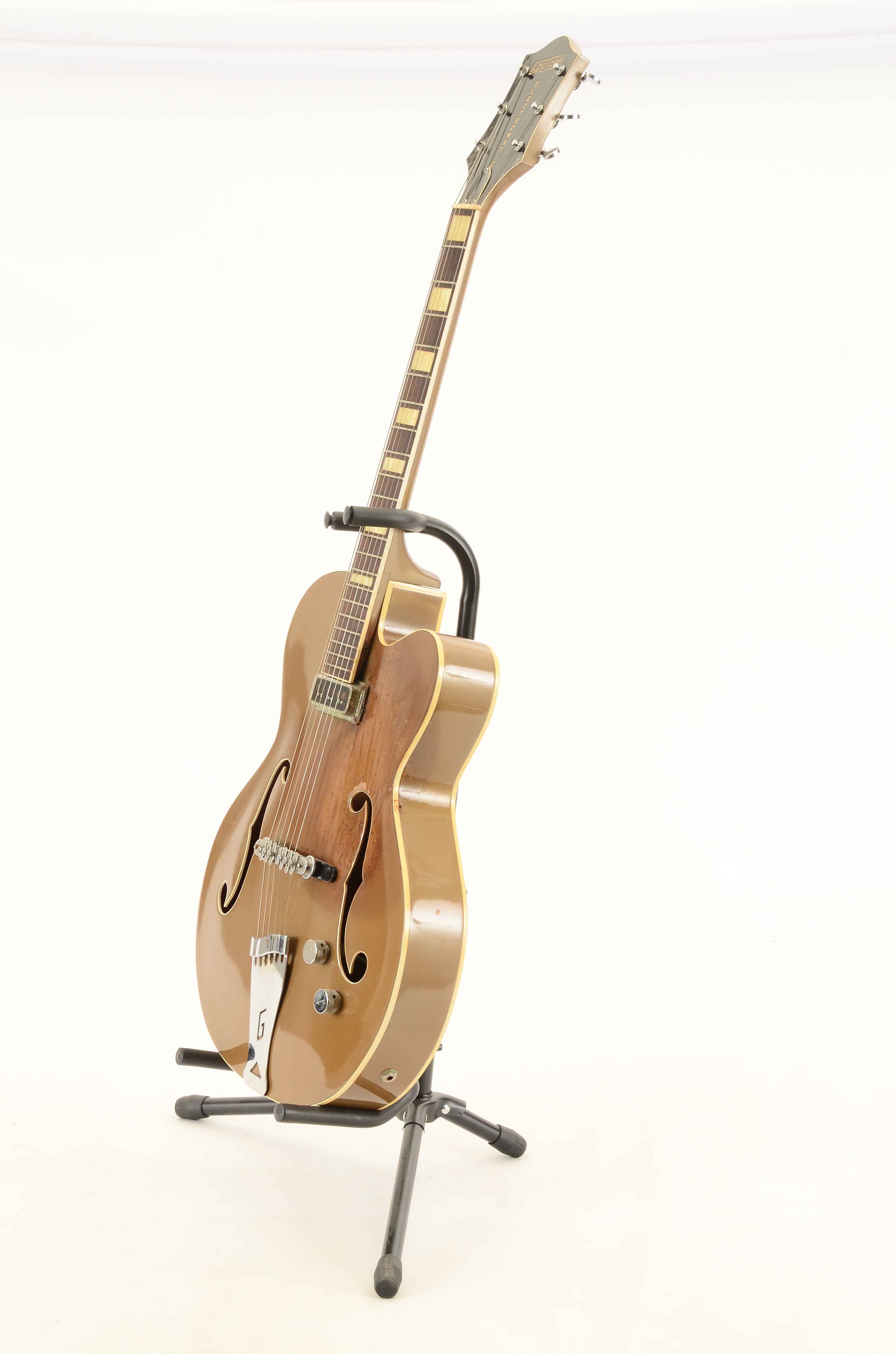 Circa 1956 Gretsch Electromatic "Streamliner" Hollowbody Guitar With Case