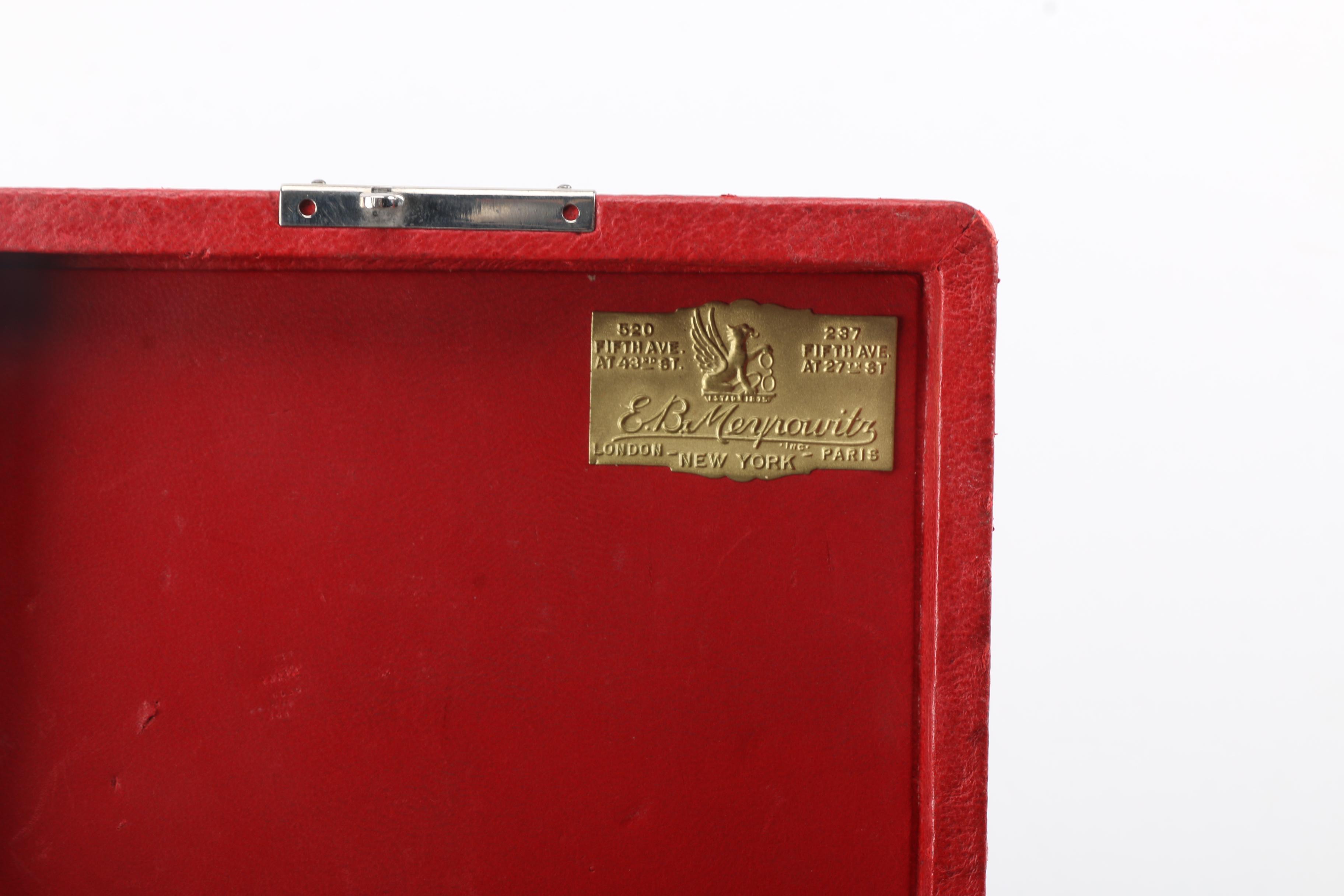 Vintage L.S. & E.H. Walker Mignonphone Miniature Portable Phonograph Player