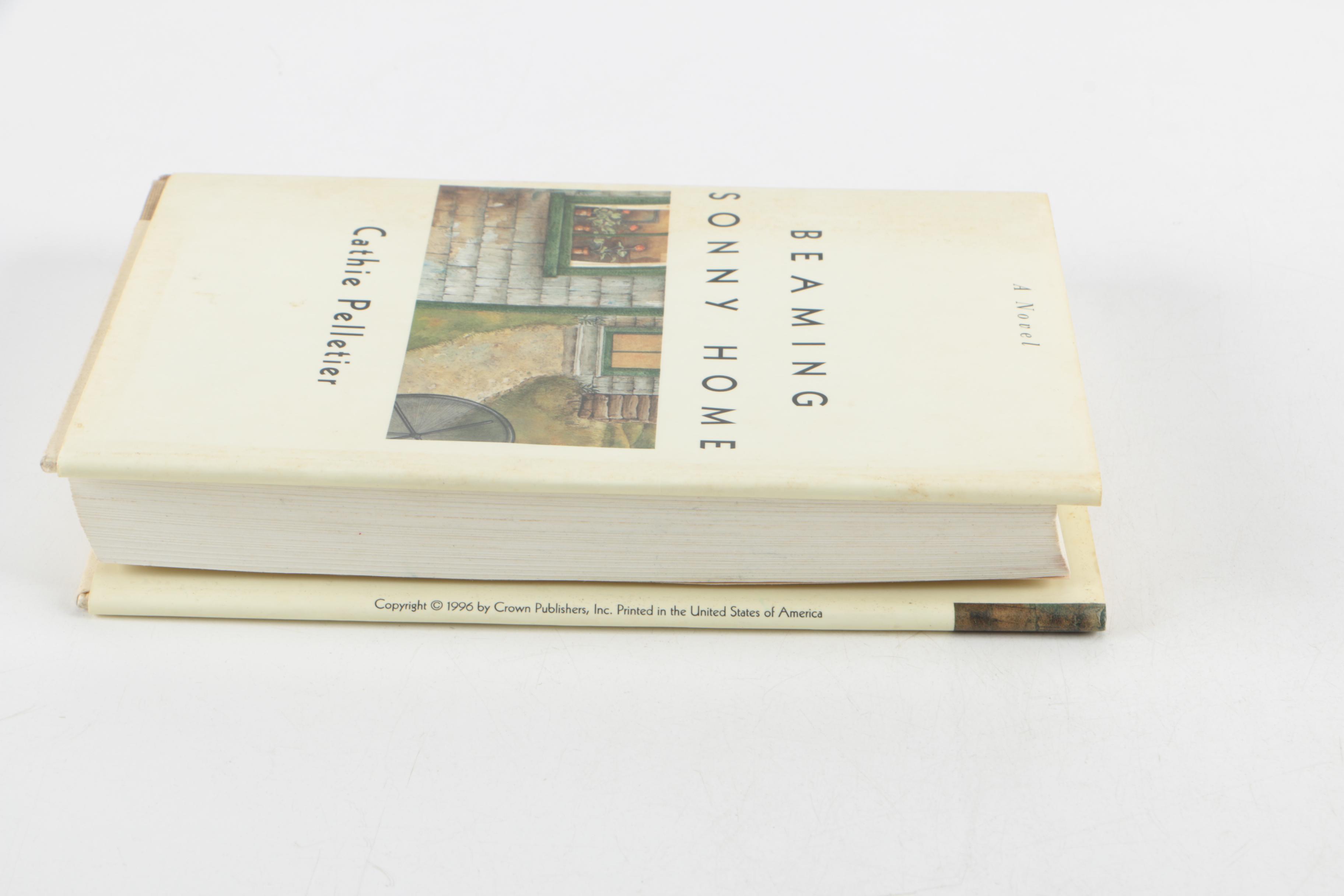 1996 Signed First Edition "Beaming Sonny Home" by Cathie Pelletier