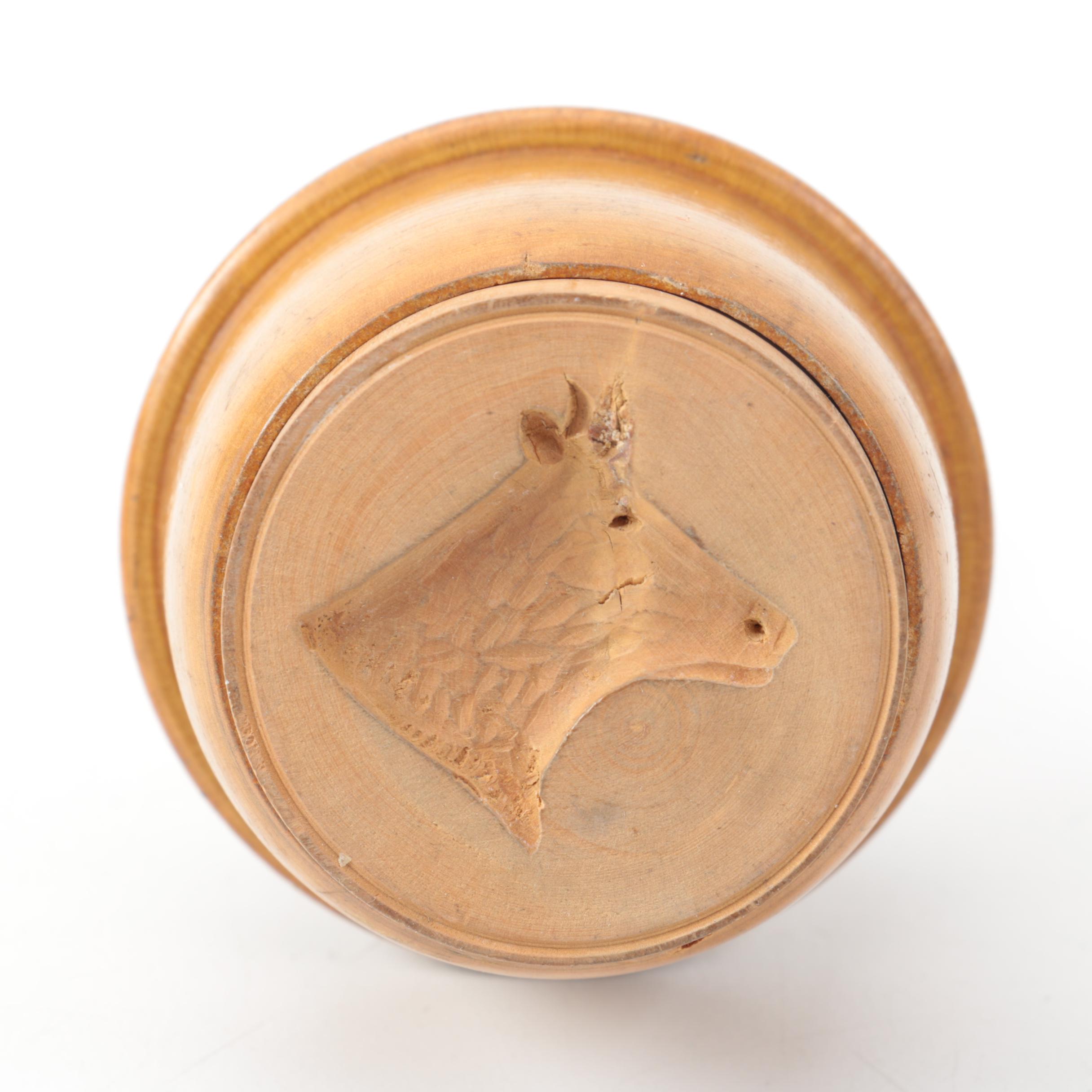 Vintage Wooden Butter and Cookie Molds