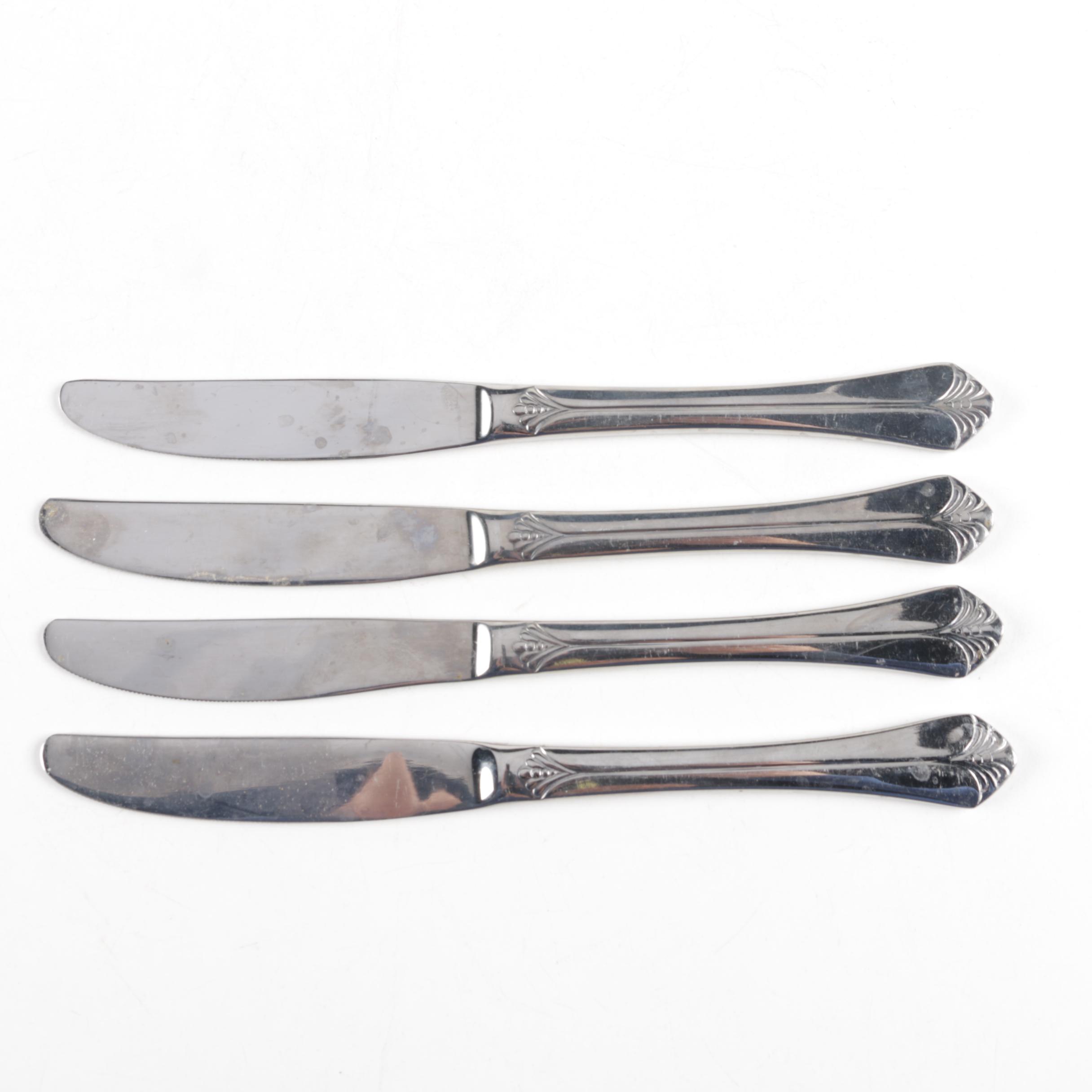 Reed & Barton "Affinity" and Towle "Classic Plume" Stainless Steel Flatware