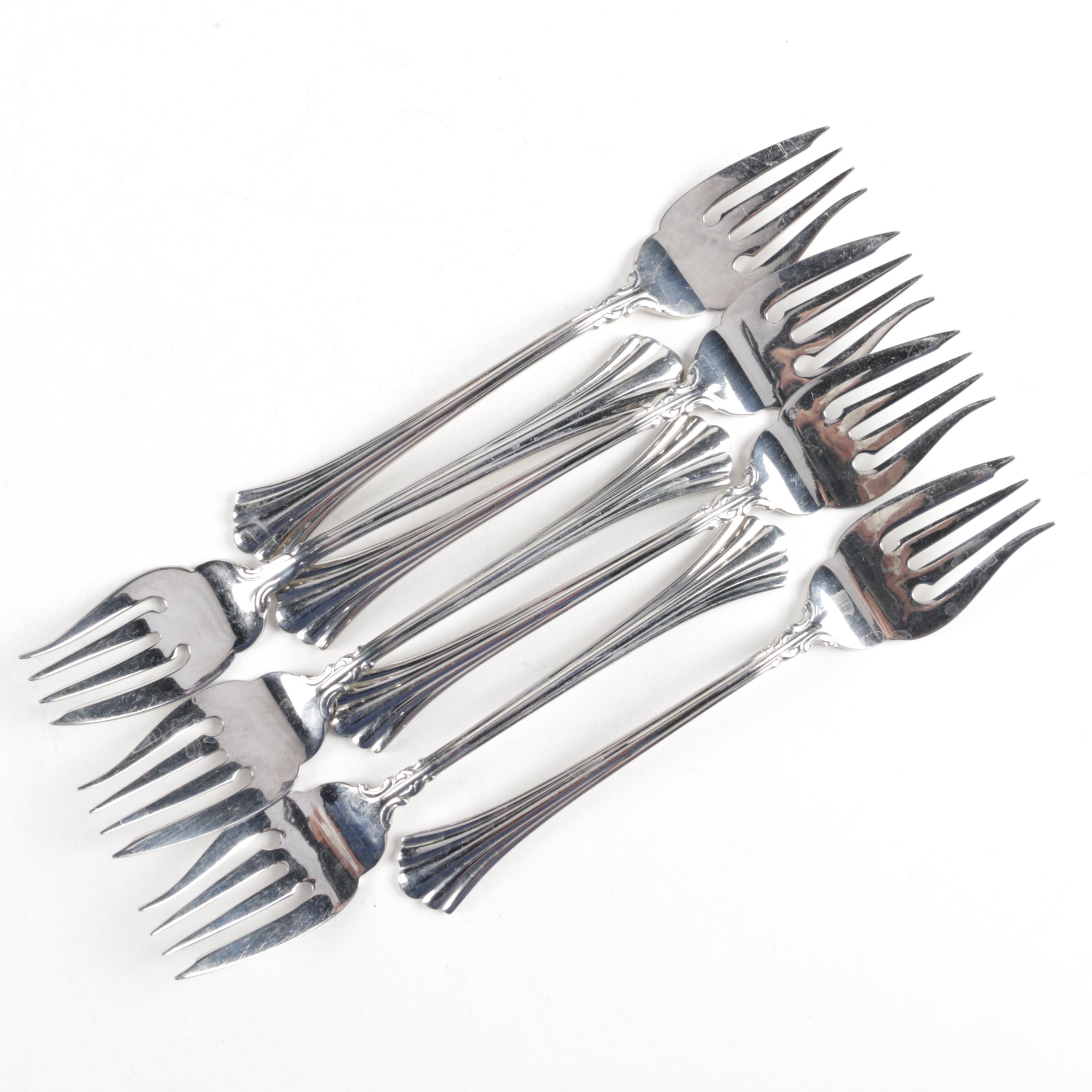 Reed & Barton "Affinity" and Towle "Classic Plume" Stainless Steel Flatware