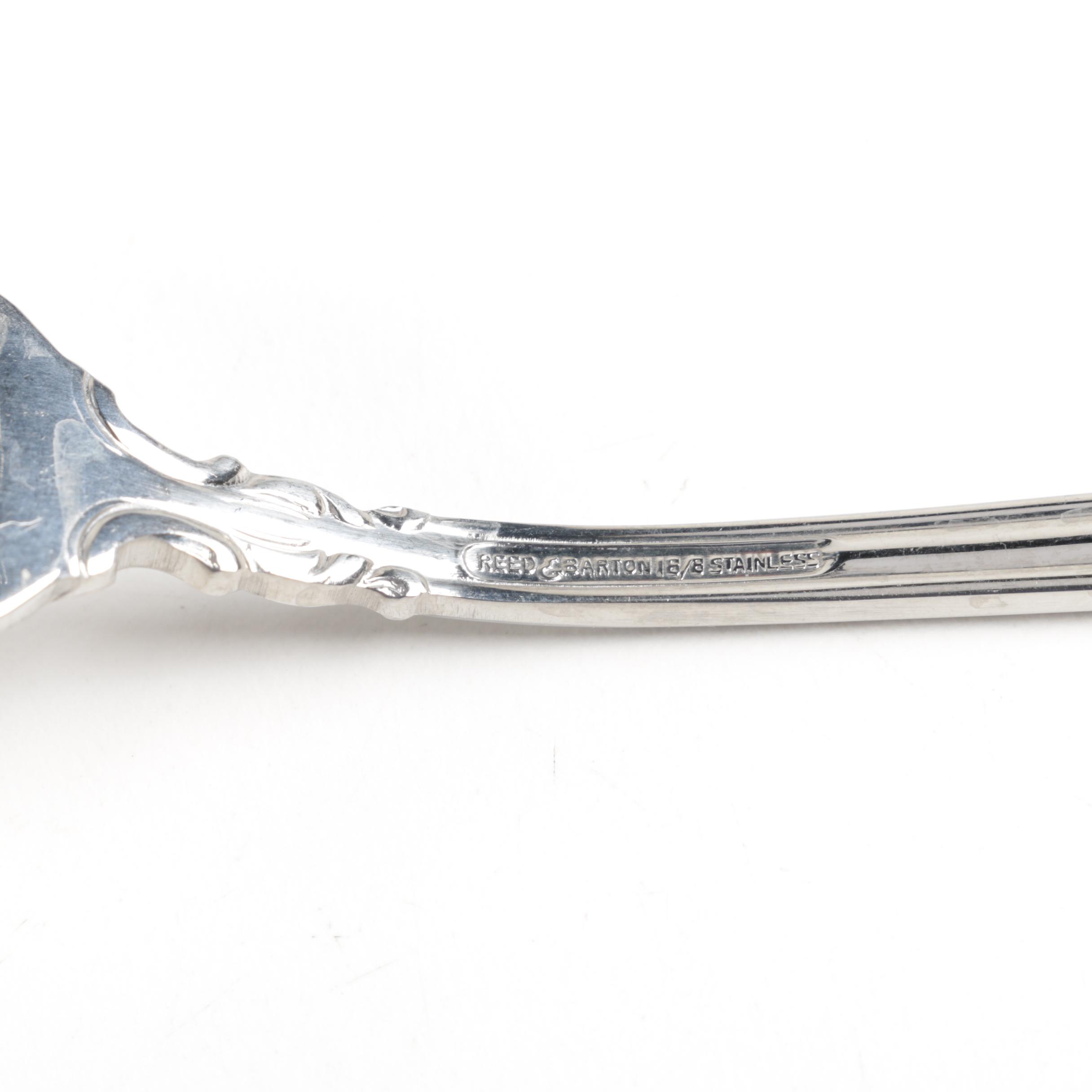 Reed & Barton "Affinity" and Towle "Classic Plume" Stainless Steel Flatware