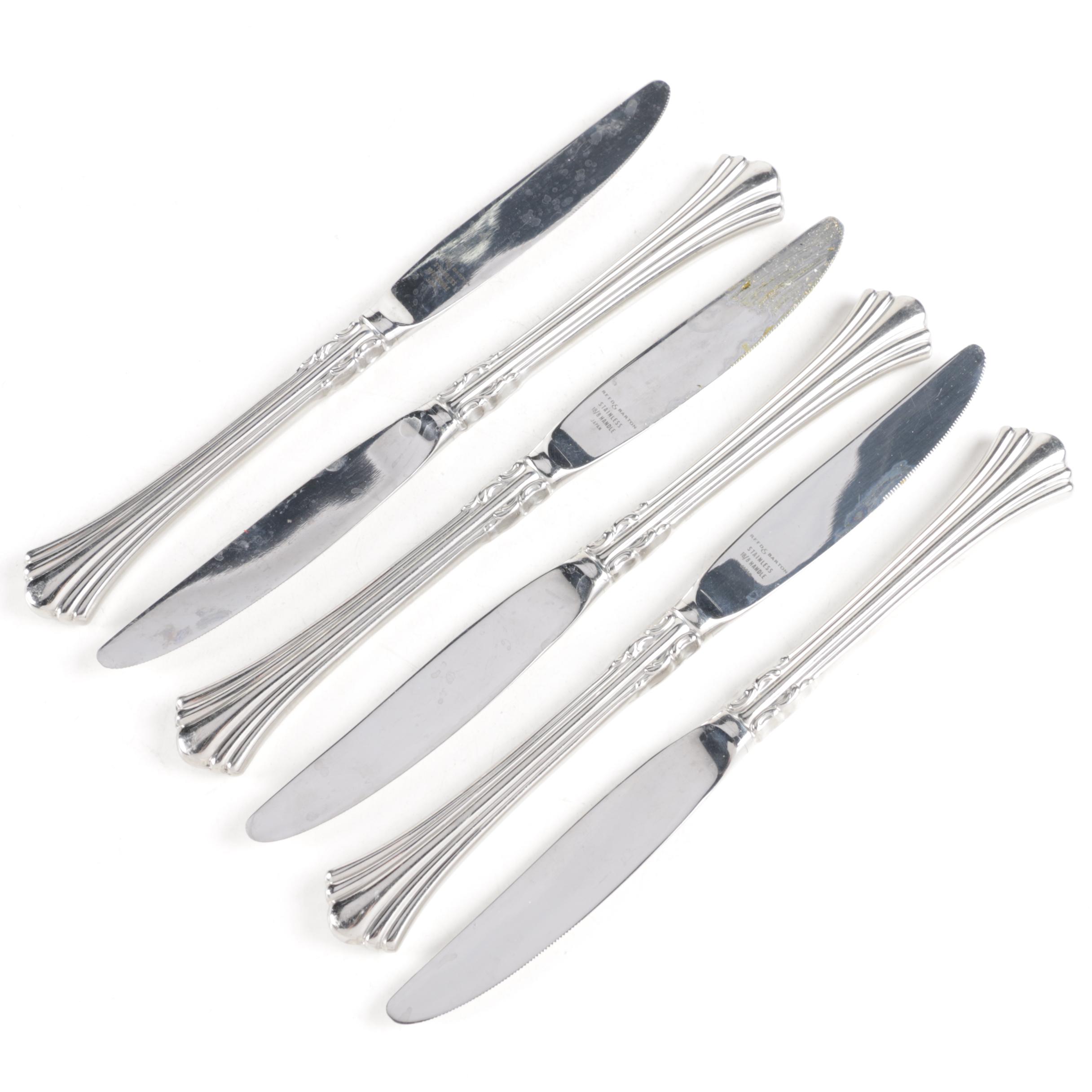 Reed & Barton "Affinity" and Towle "Classic Plume" Stainless Steel Flatware