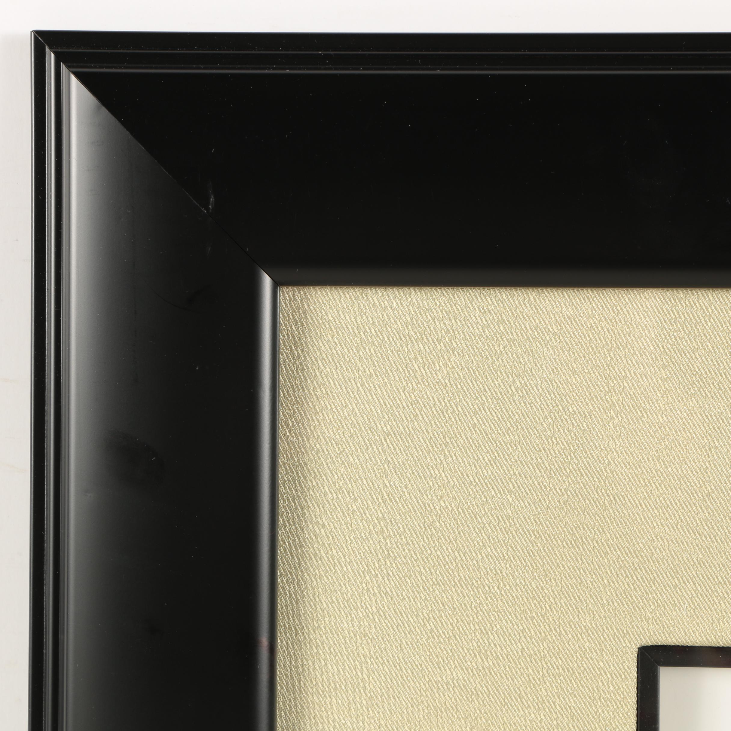 Alfred Gockel Embellished Offset Lithograph Print "Flamenco"