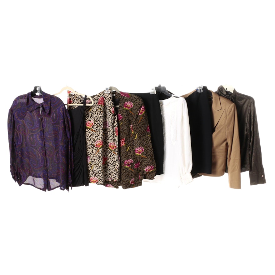 Women's Blouses, Suiting Separates and Skirt Suit Including Escada