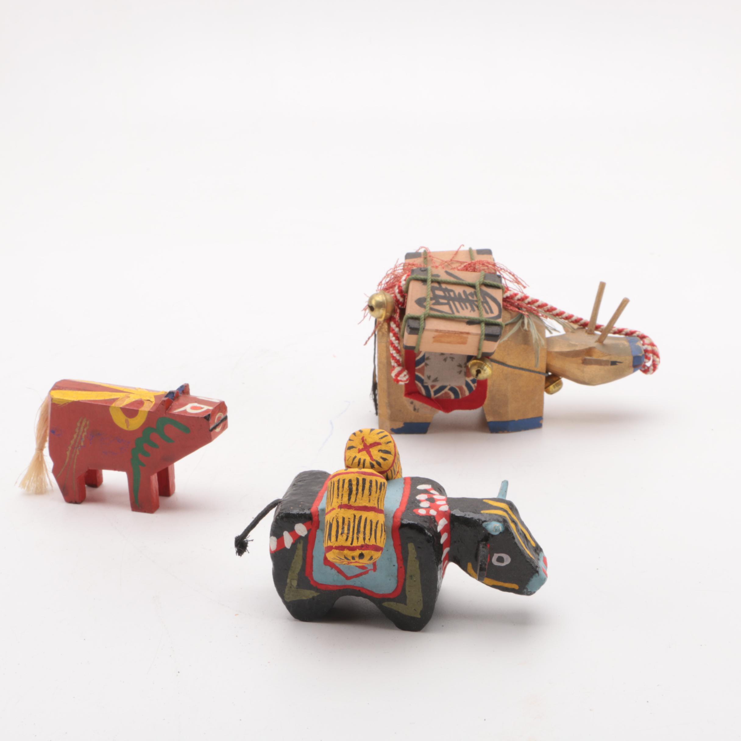 East Asian Animal Figurines