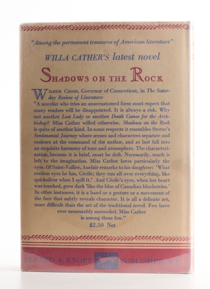 Group of Signed Willa Cather First Edition Novels