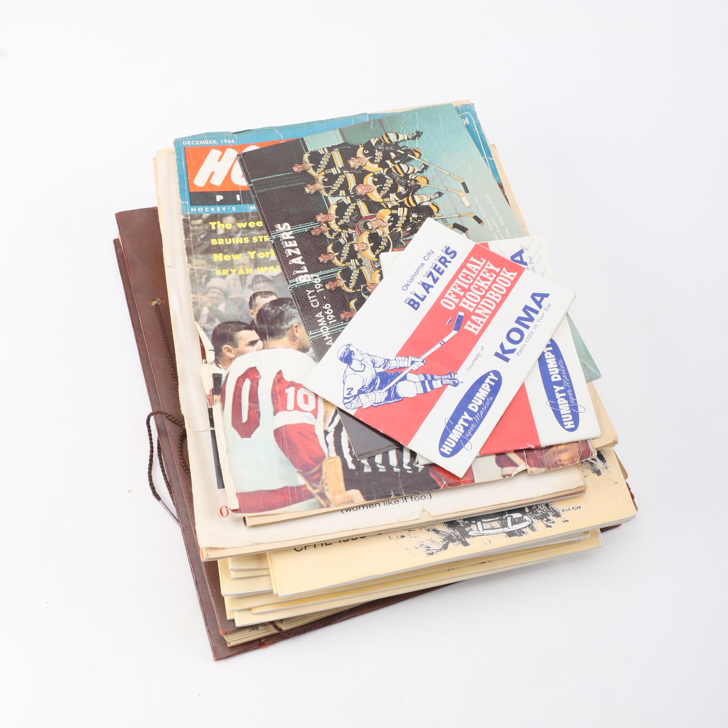 Vintage Oklahoma City Hockey Memorabilia
