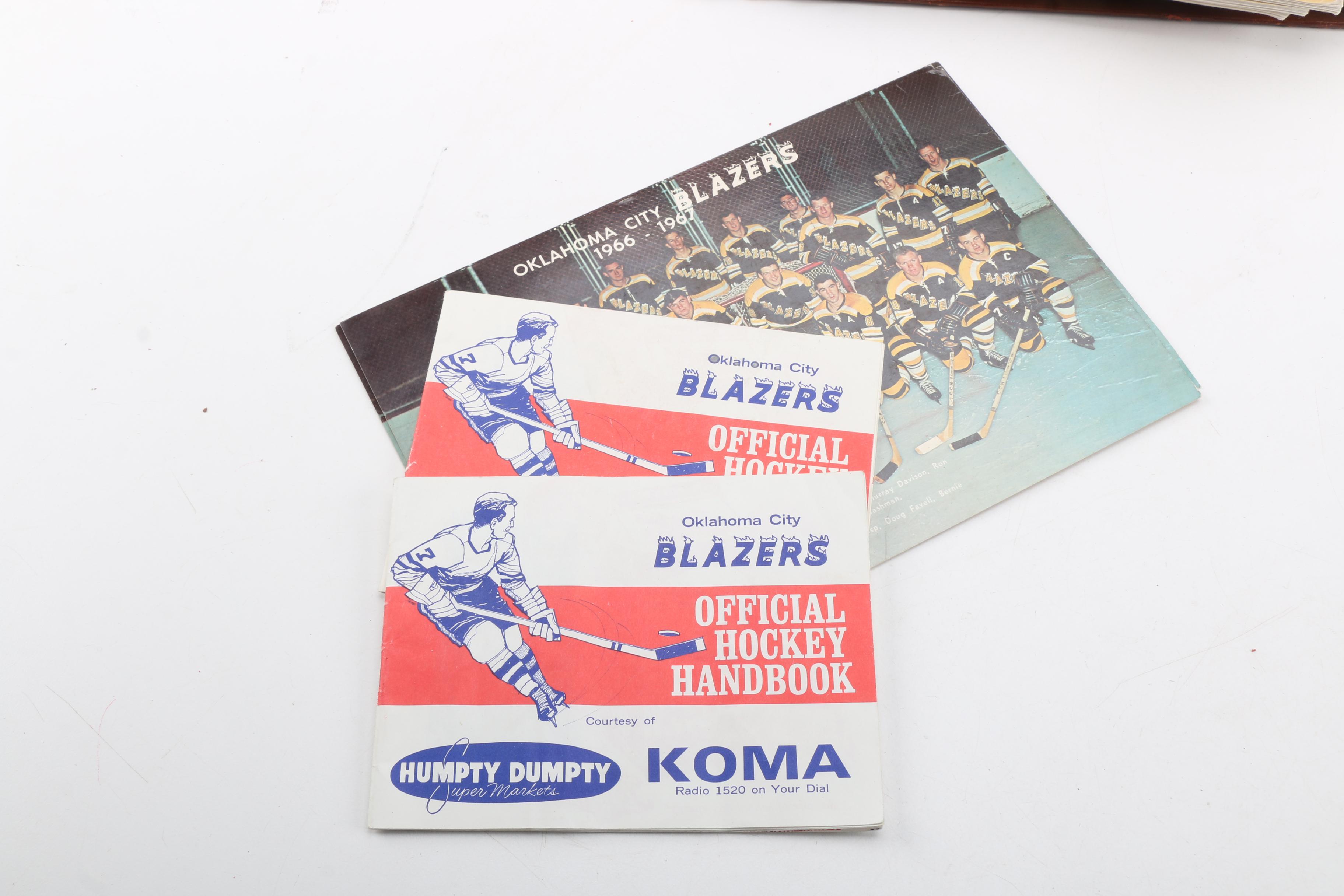 Vintage Oklahoma City Hockey Memorabilia