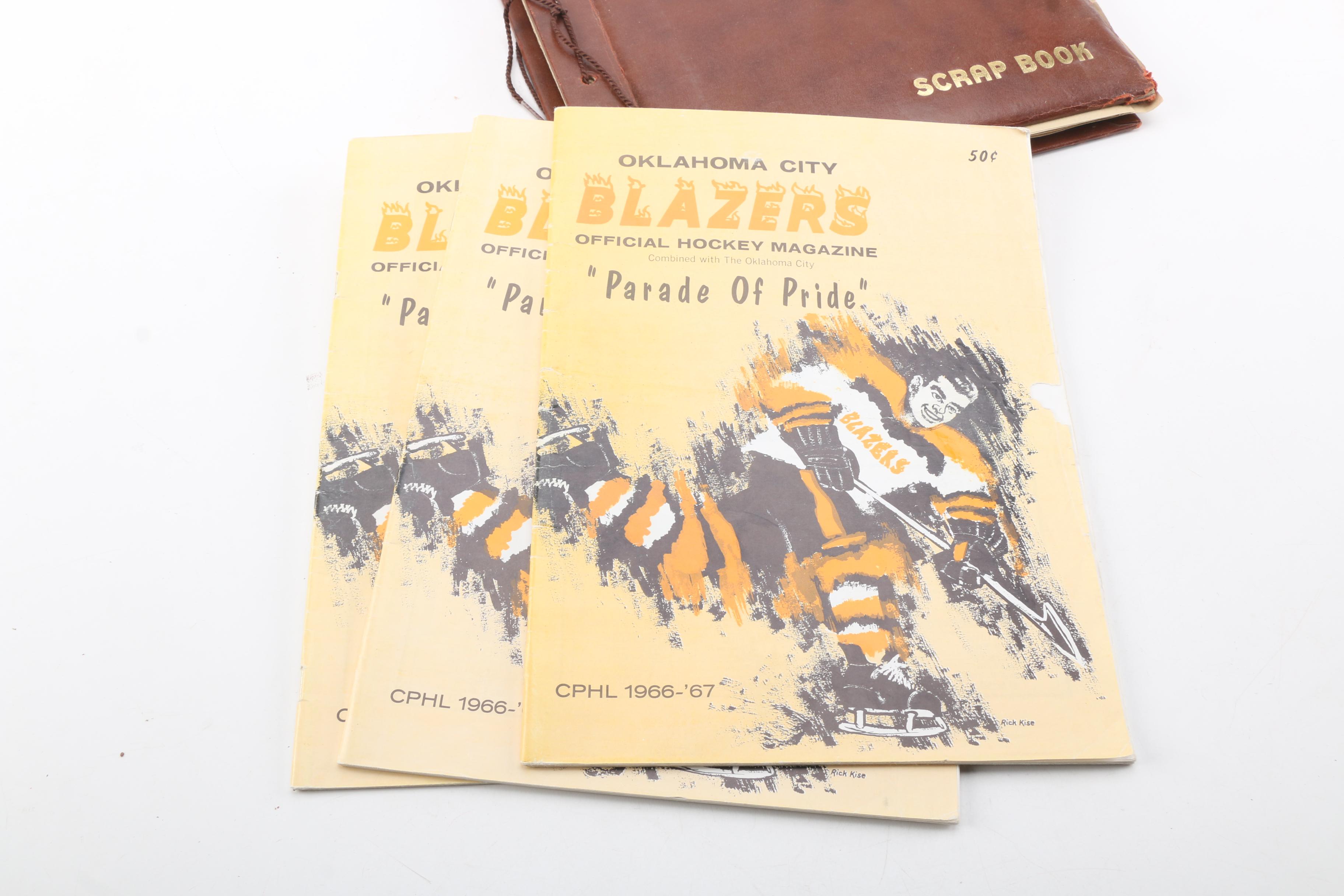 Vintage Oklahoma City Hockey Memorabilia