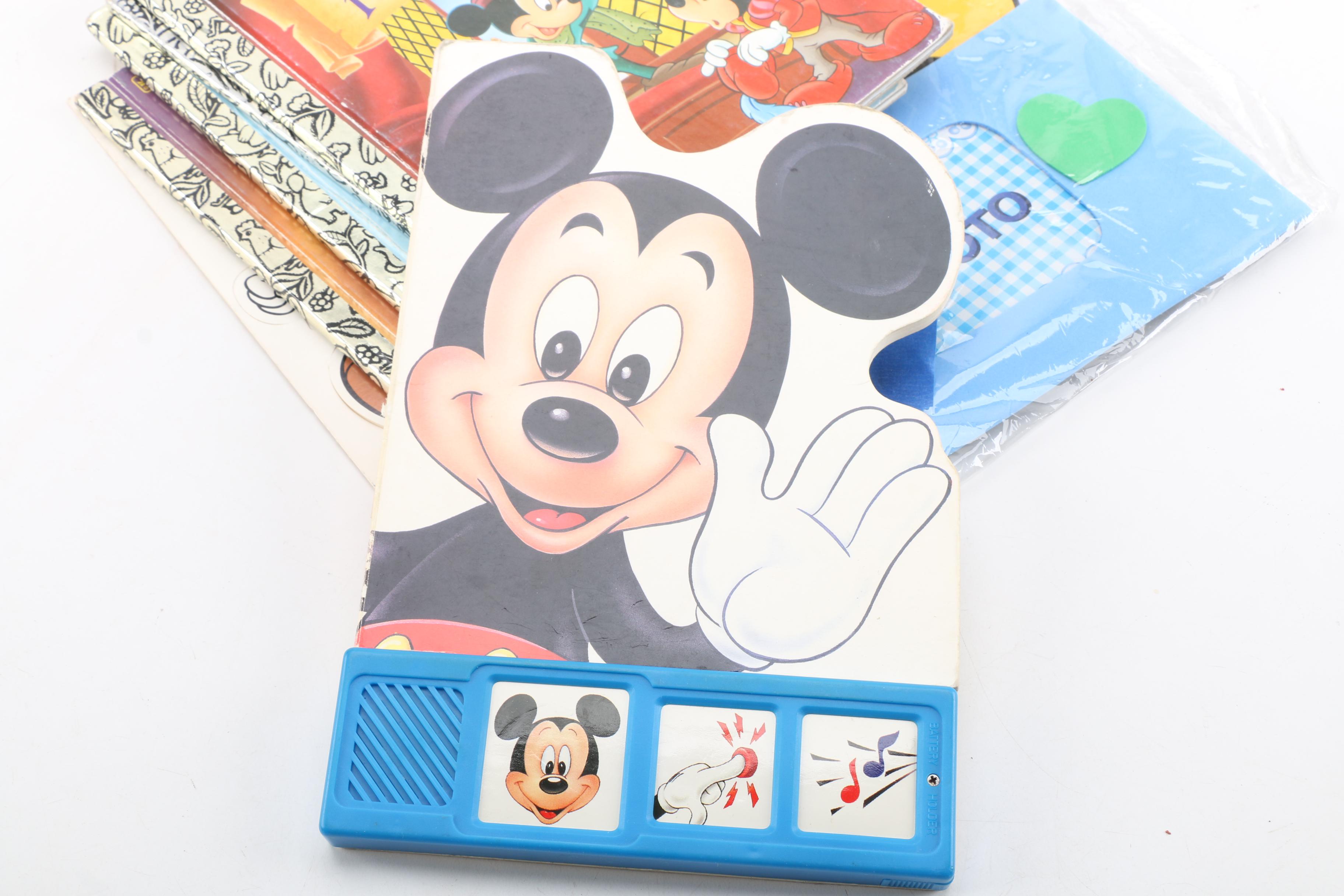 Disney Books, Picture Frames and More