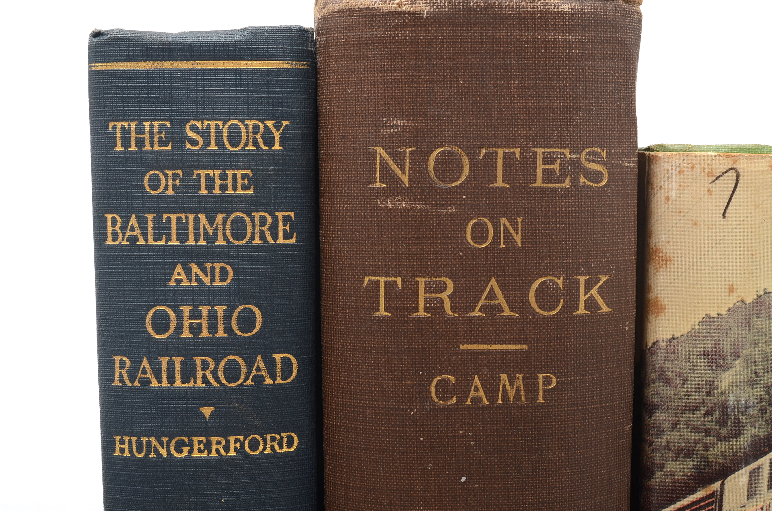 Group of Antique to Vintage Railroad Books