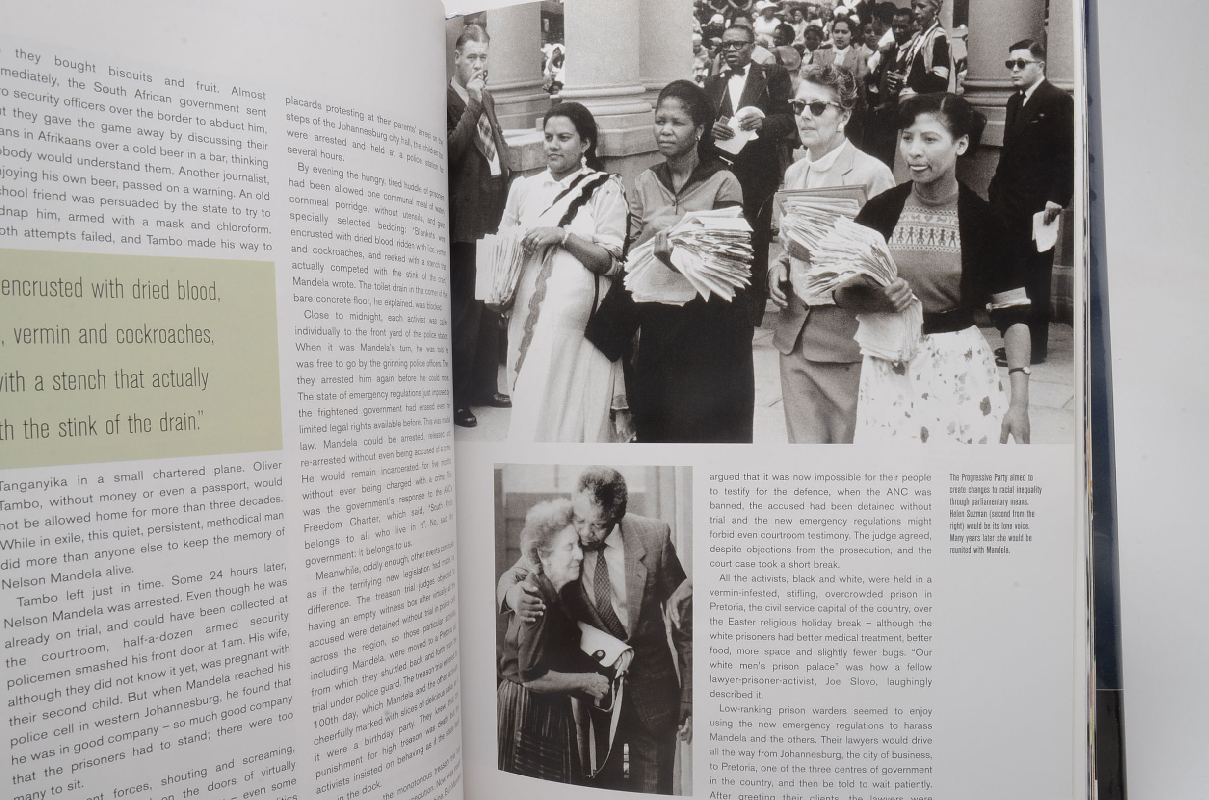 Signed Nelson Mandela "A Force for Freedom"