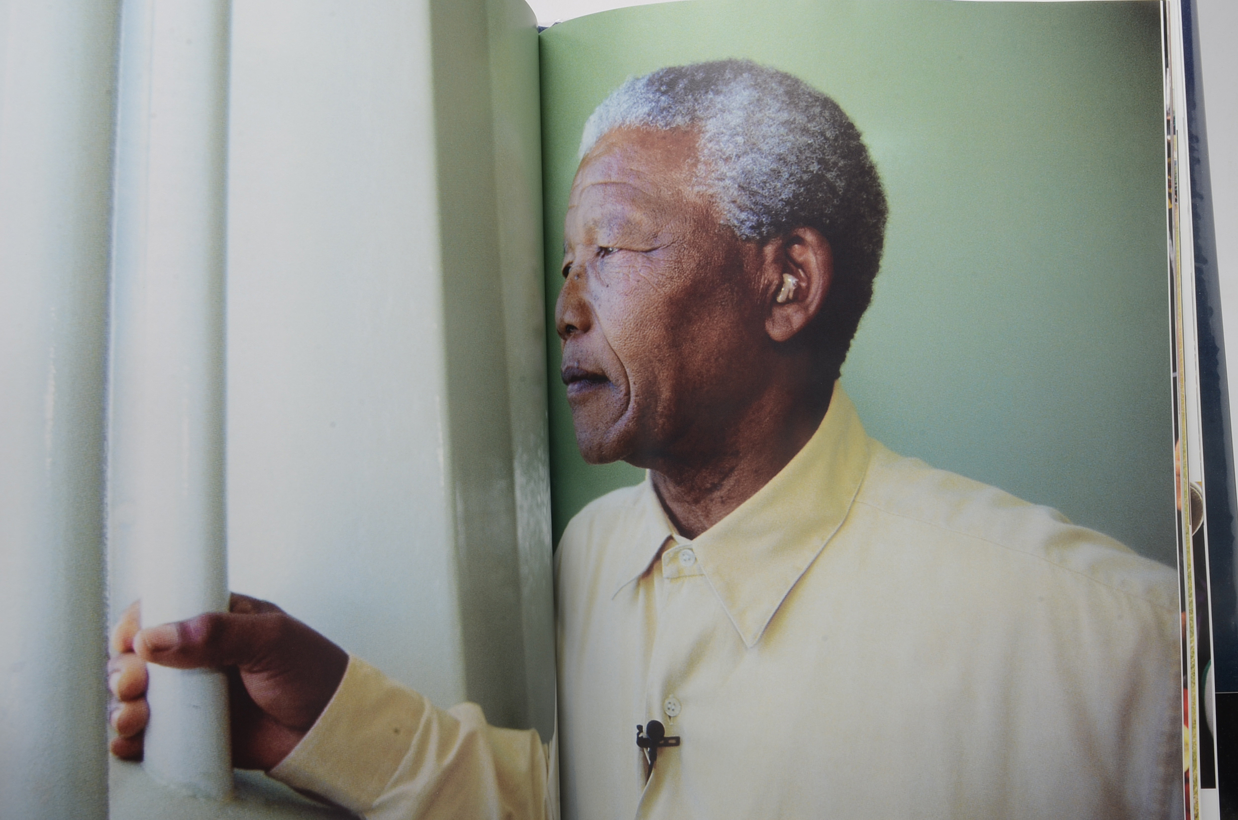 Signed Nelson Mandela "A Force for Freedom"