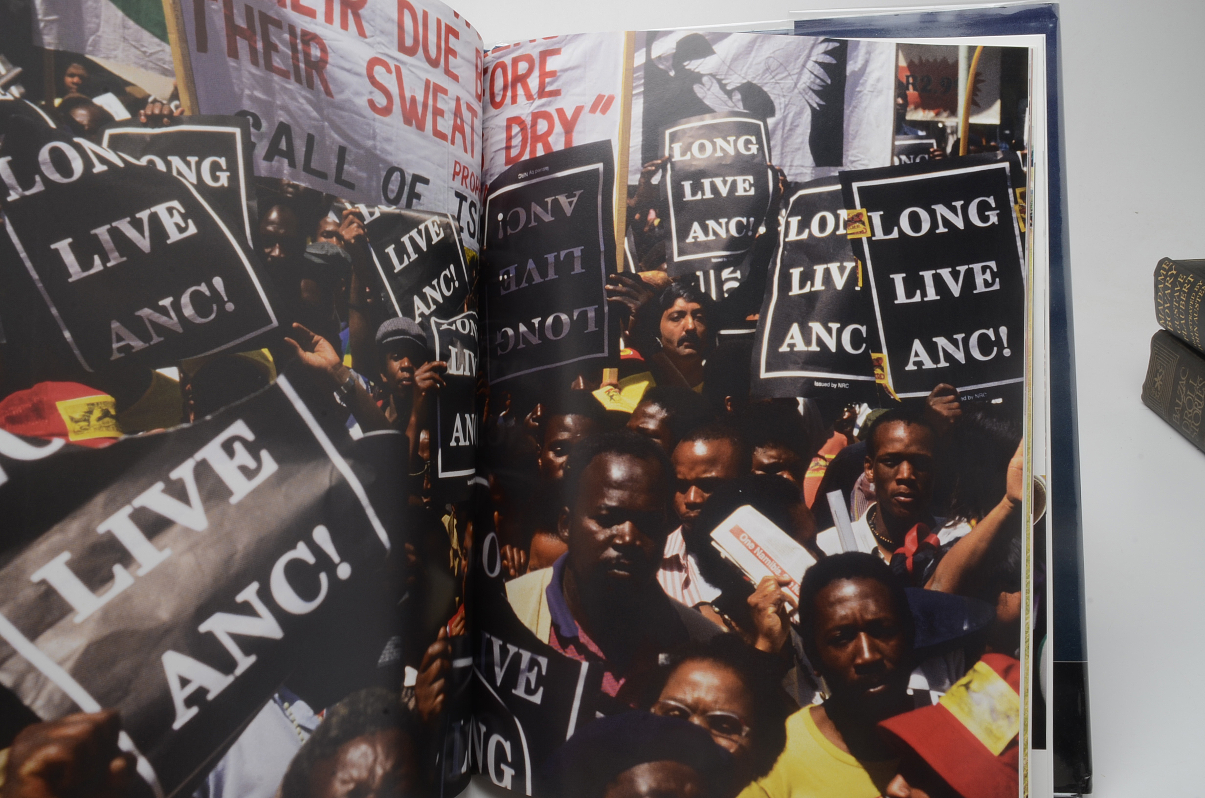 Signed Nelson Mandela "A Force for Freedom"