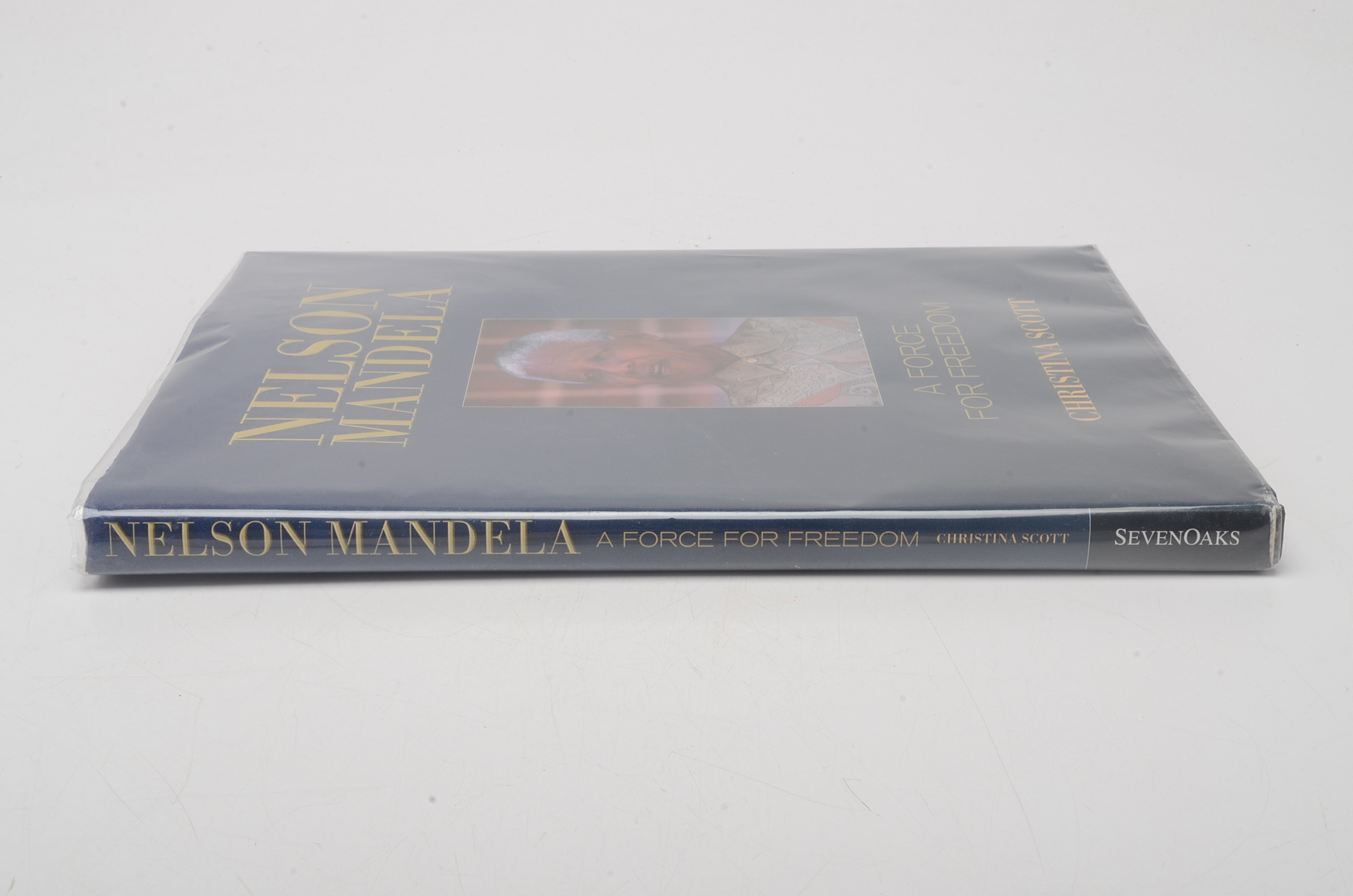 Signed Nelson Mandela "A Force for Freedom"