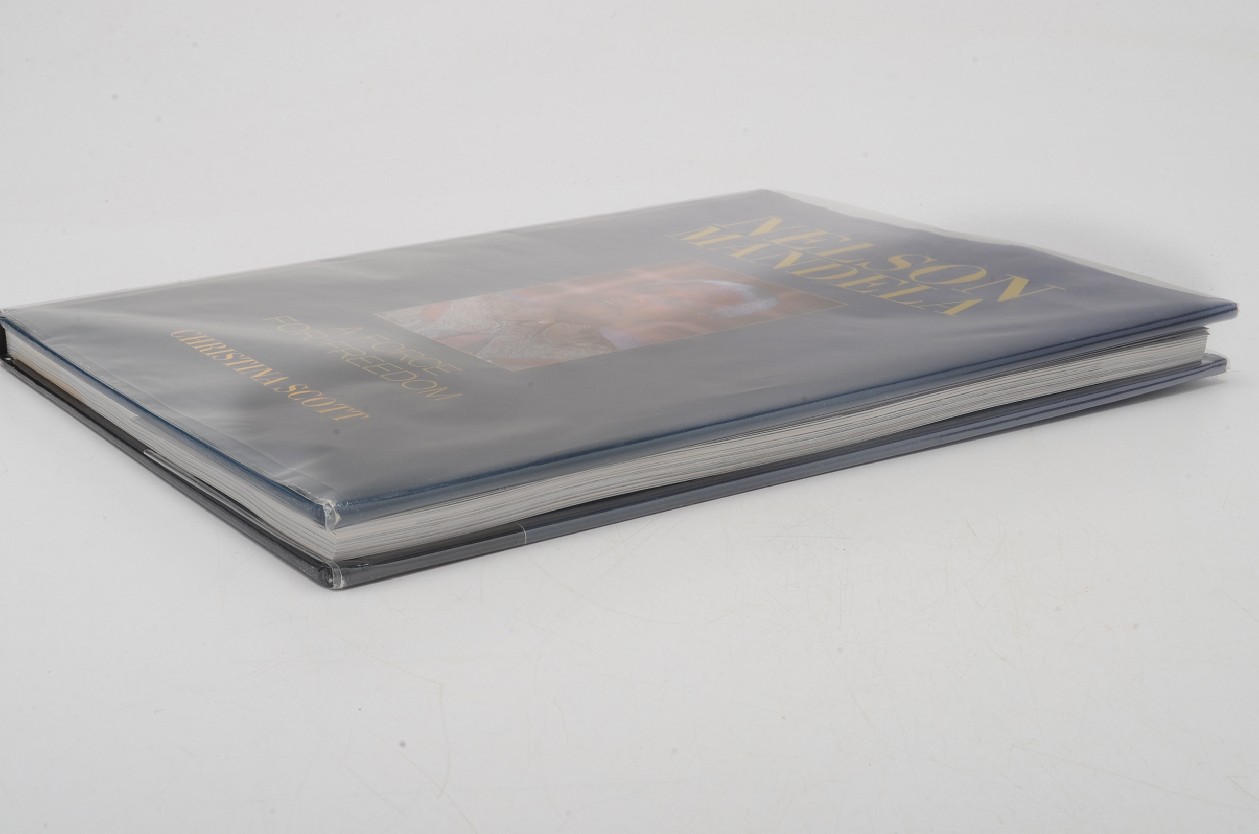 Signed Nelson Mandela "A Force for Freedom"