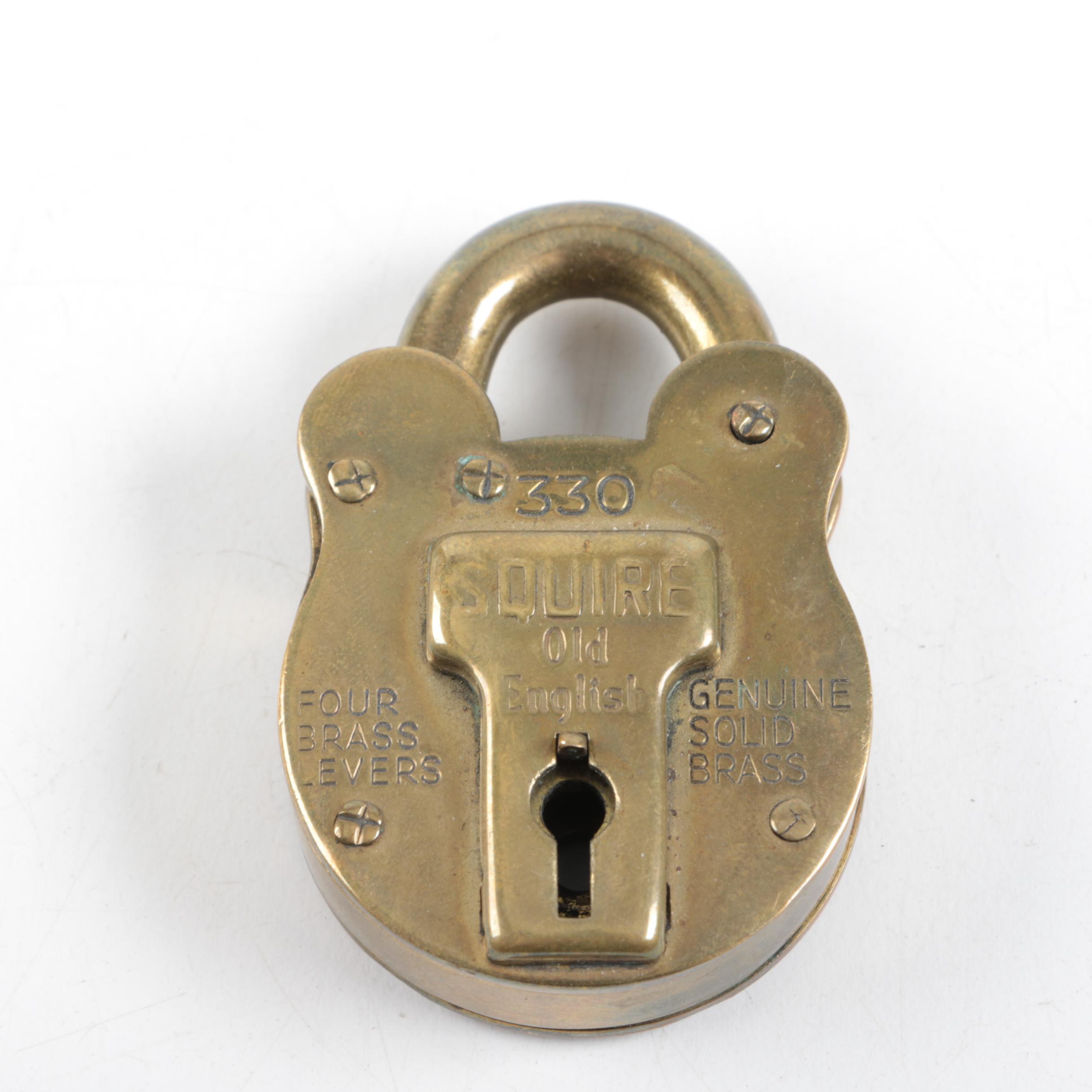 Vintage Lock, Pocket "Damp Detector," and Perpetual Calendar