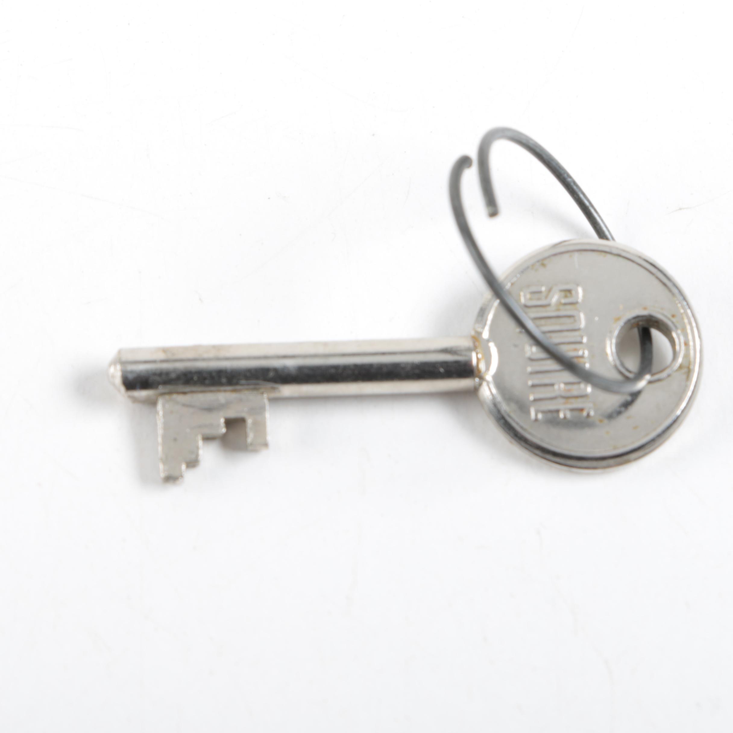 Vintage Lock, Pocket "Damp Detector," and Perpetual Calendar