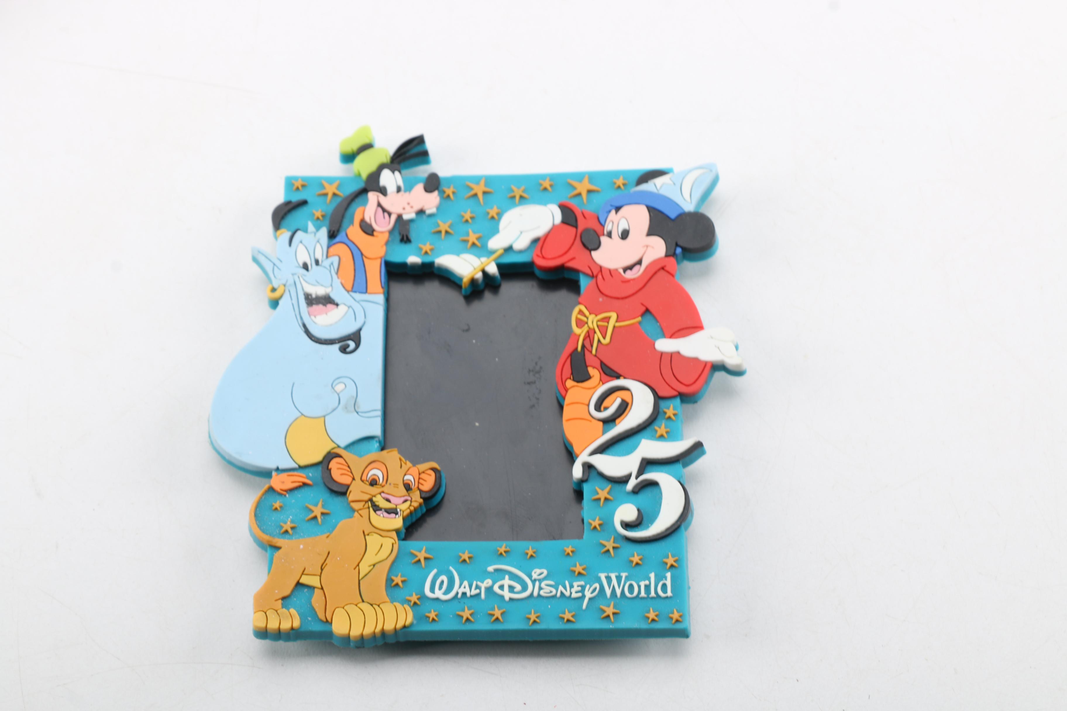 Disney Collectibles And House Shaped Display Shelf