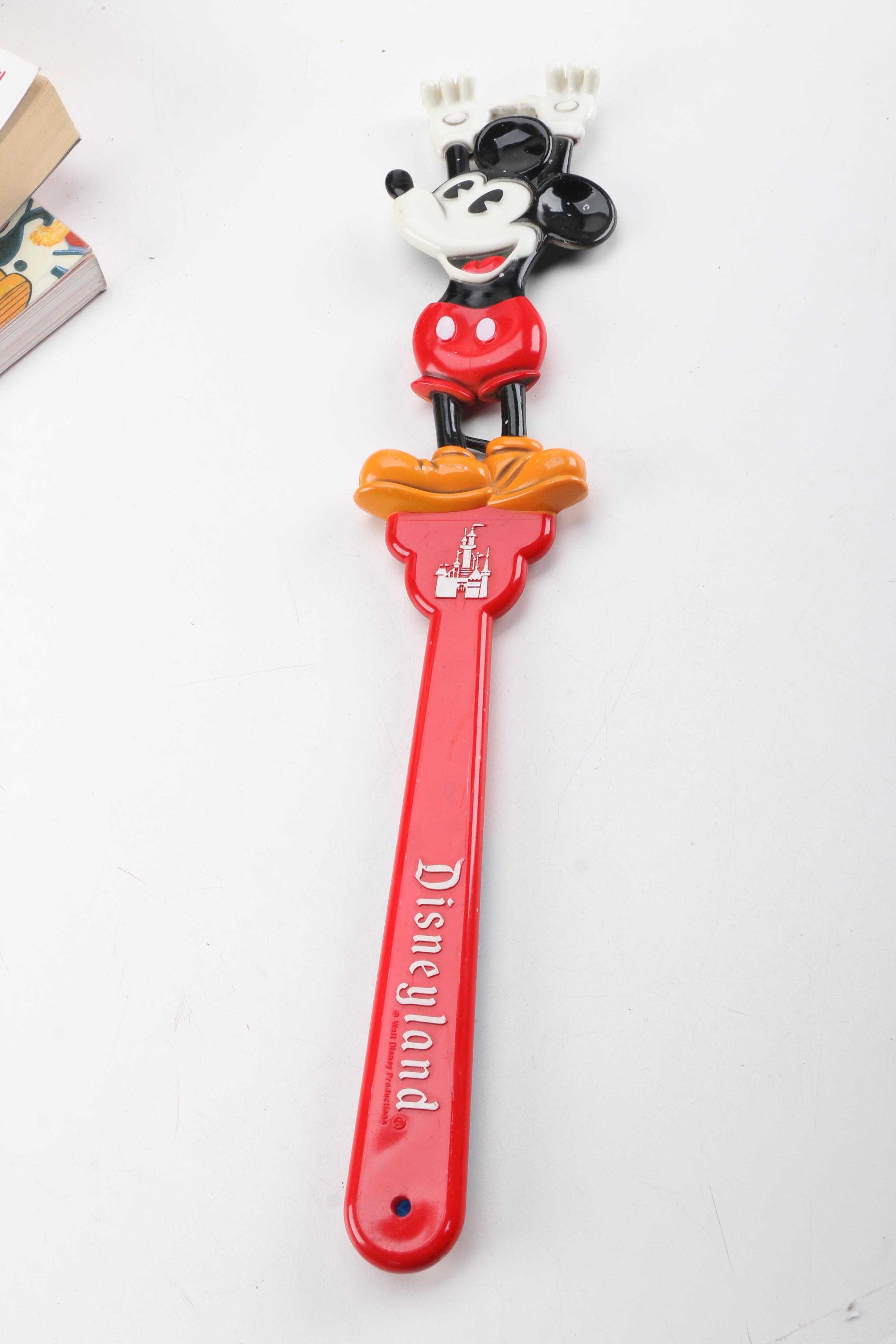 Disney Collectibles And House Shaped Display Shelf