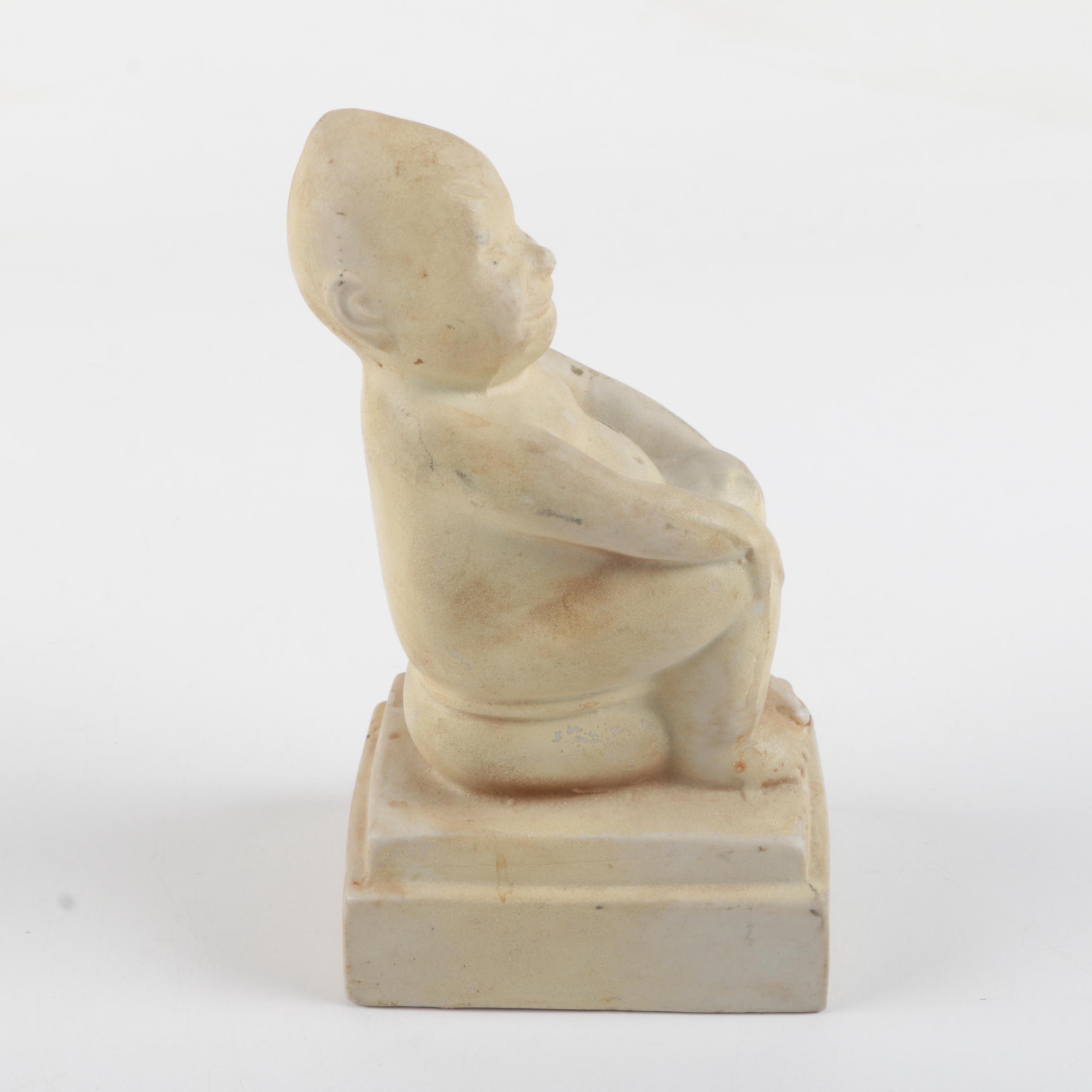 Billiken "Billy Can" and "Billy Can't" Bookends