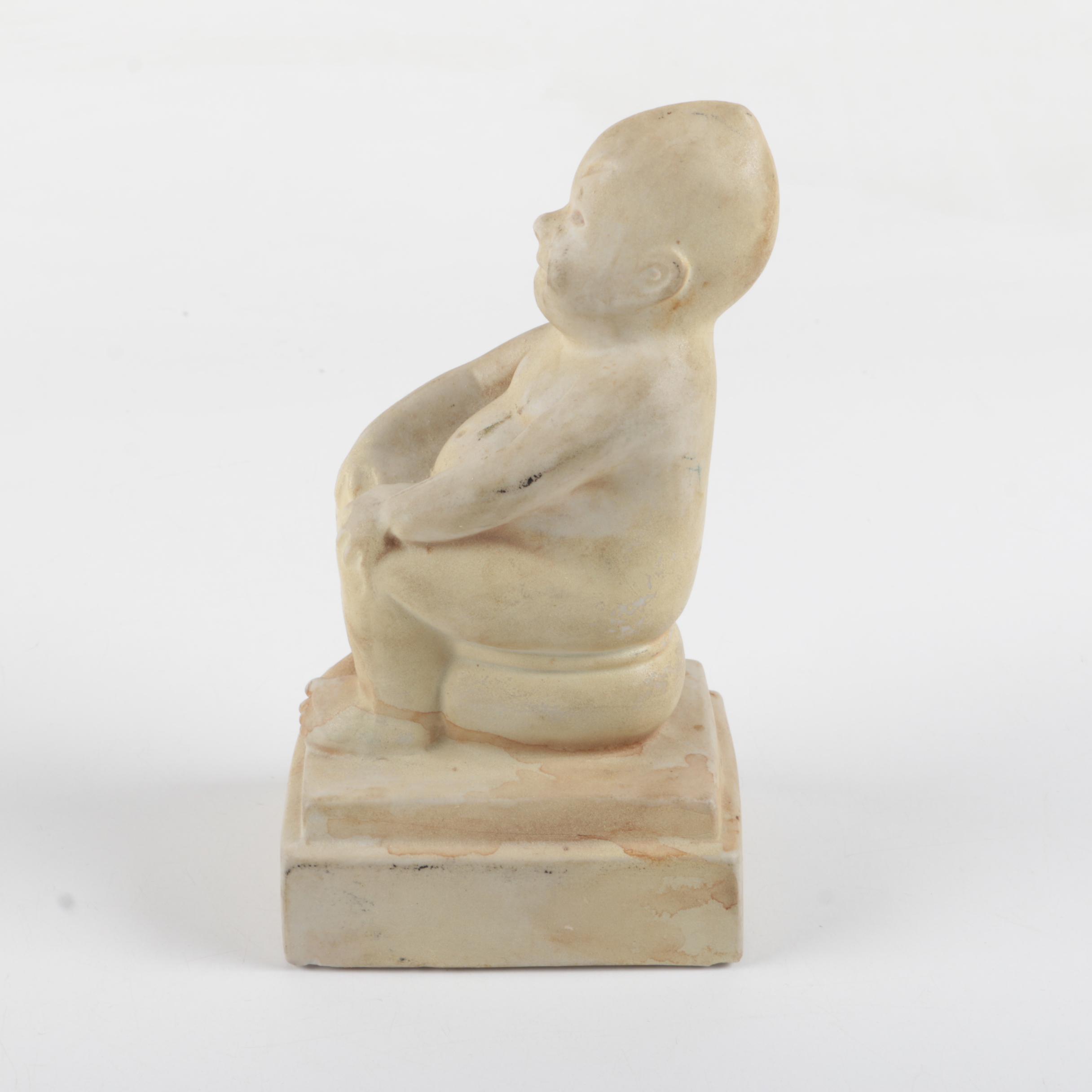 Billiken "Billy Can" and "Billy Can't" Bookends