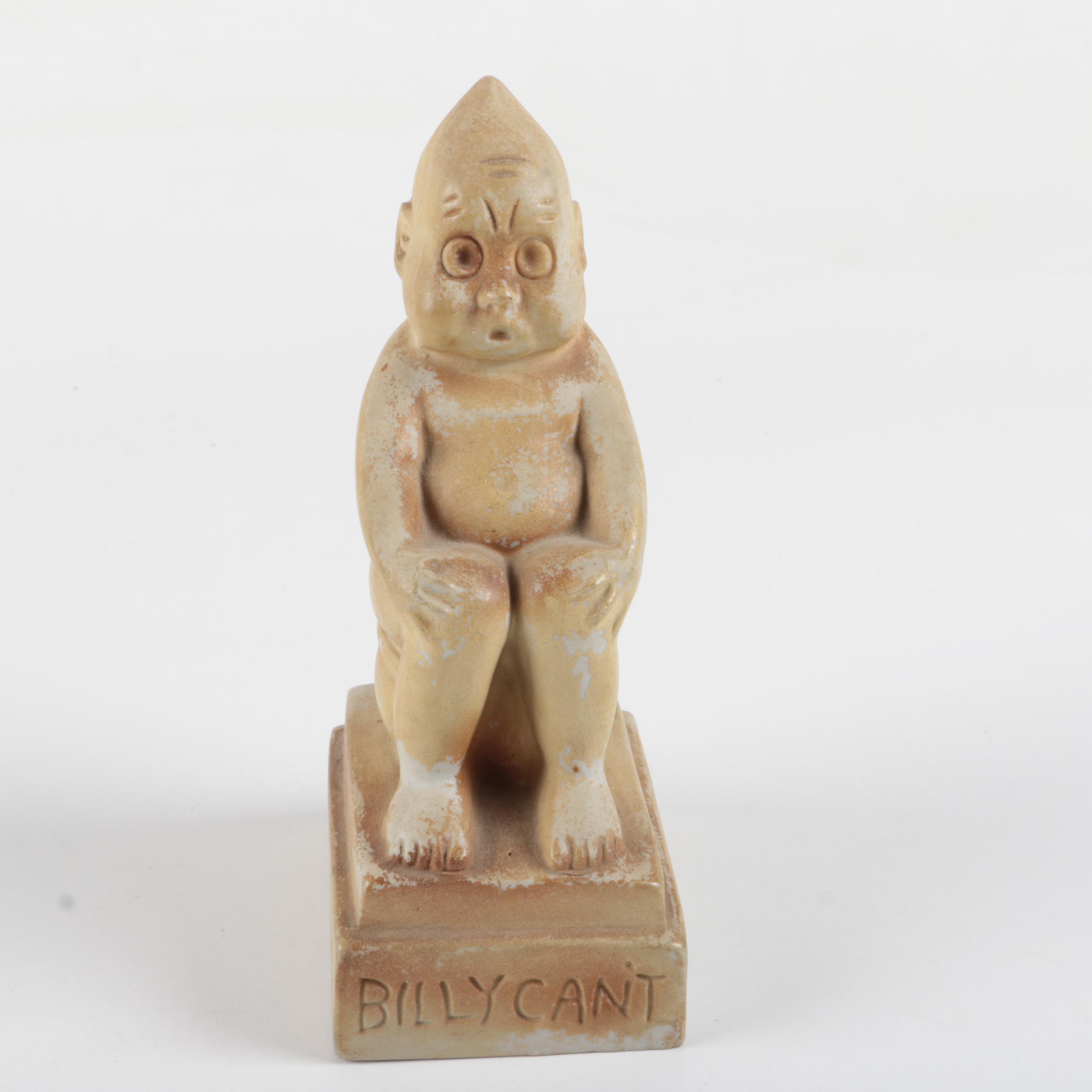 Billiken "Billy Can" and "Billy Can't" Bookends