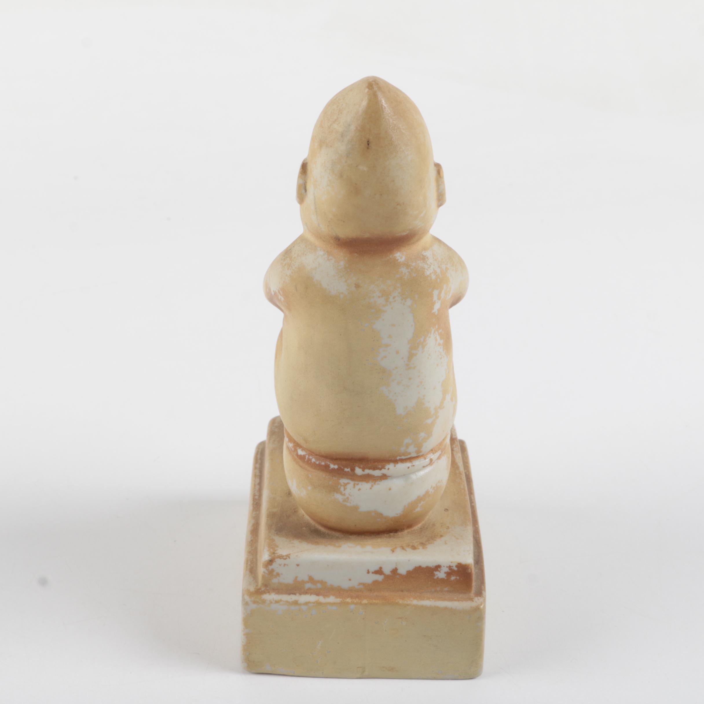 Billiken "Billy Can" and "Billy Can't" Bookends