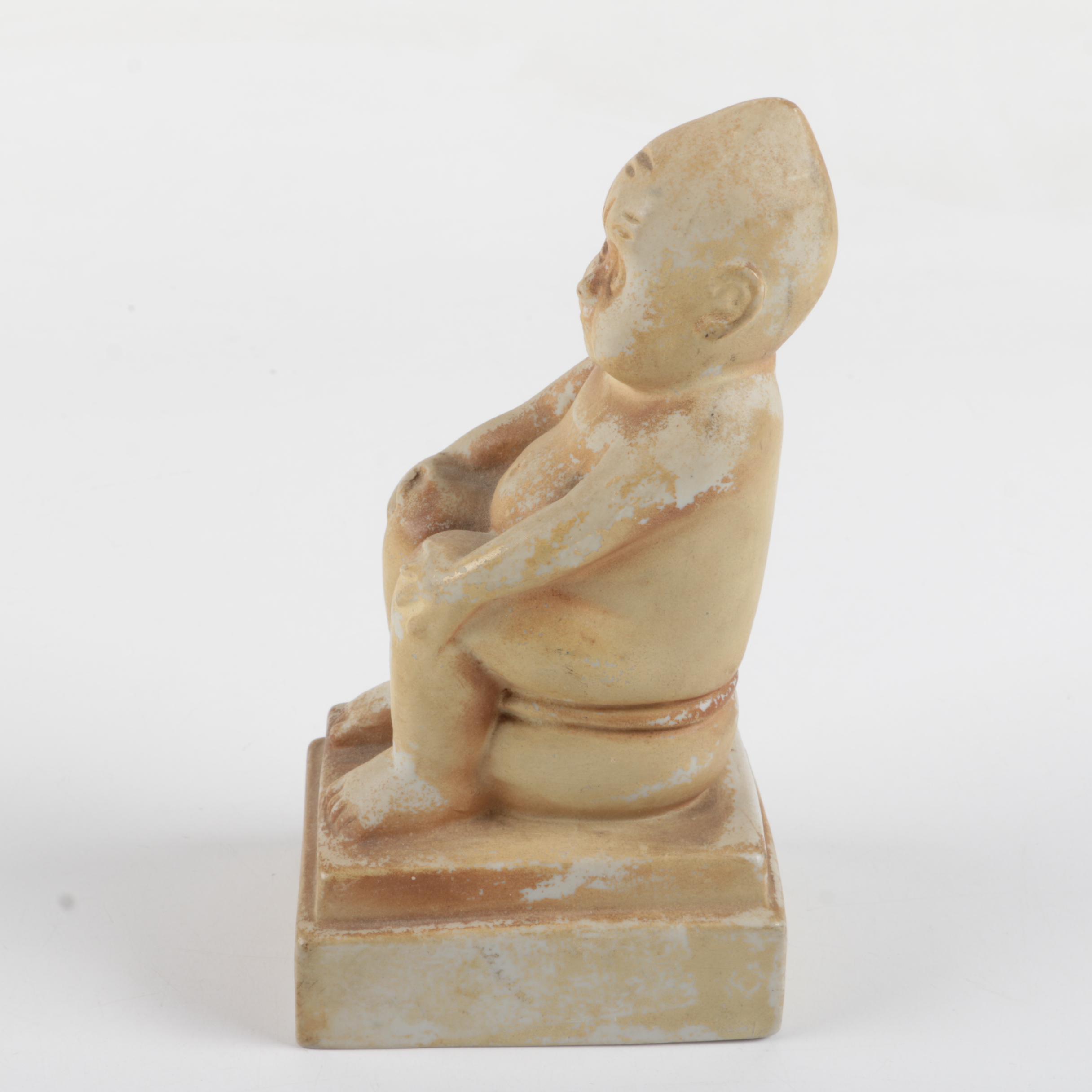 Billiken "Billy Can" and "Billy Can't" Bookends