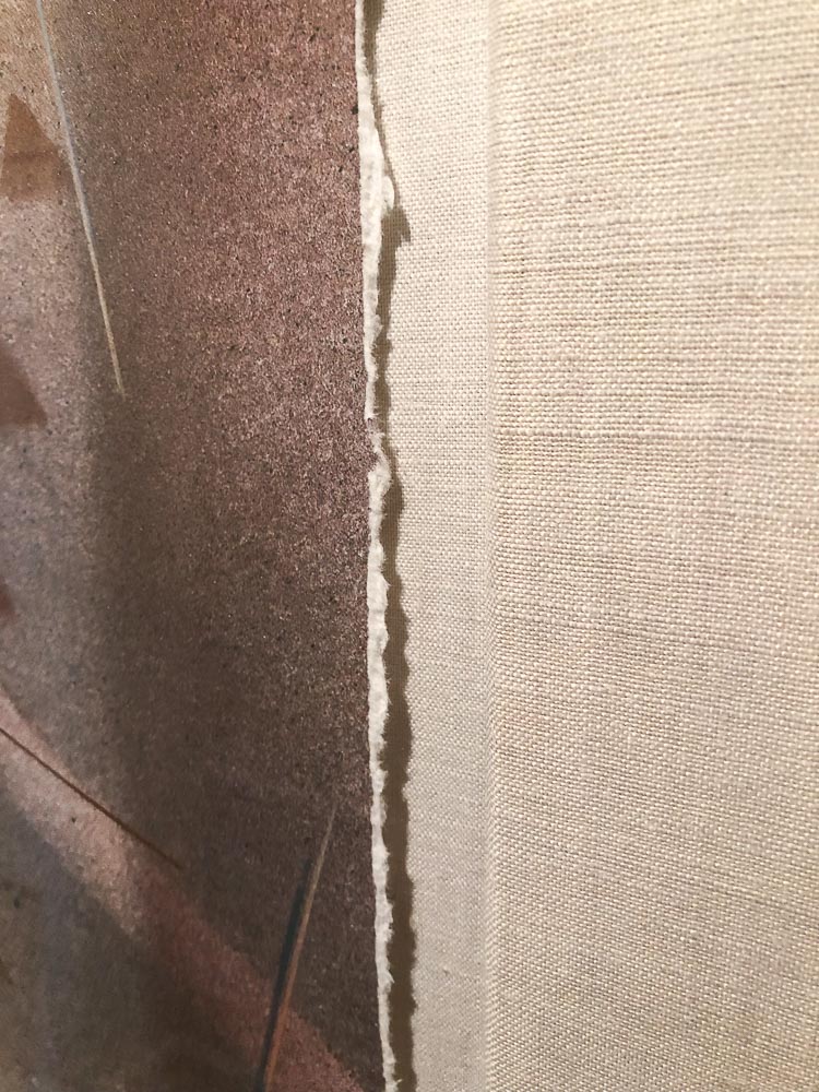 C. Ruane Abstract Mixed Media on Paper "Debut"